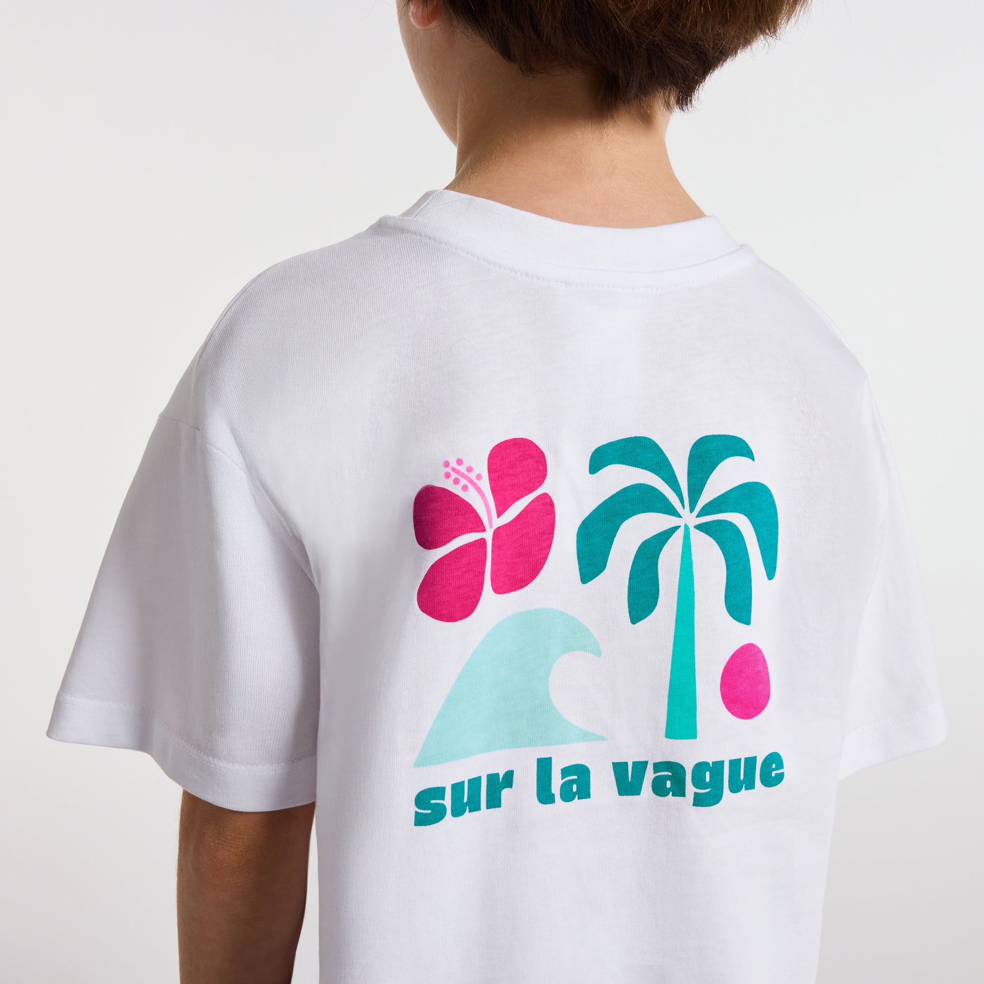 Boy cotton T-shirt - blanc jacadi