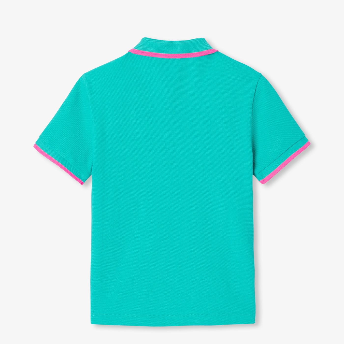 Child cotton polo shirt - vert emeraude