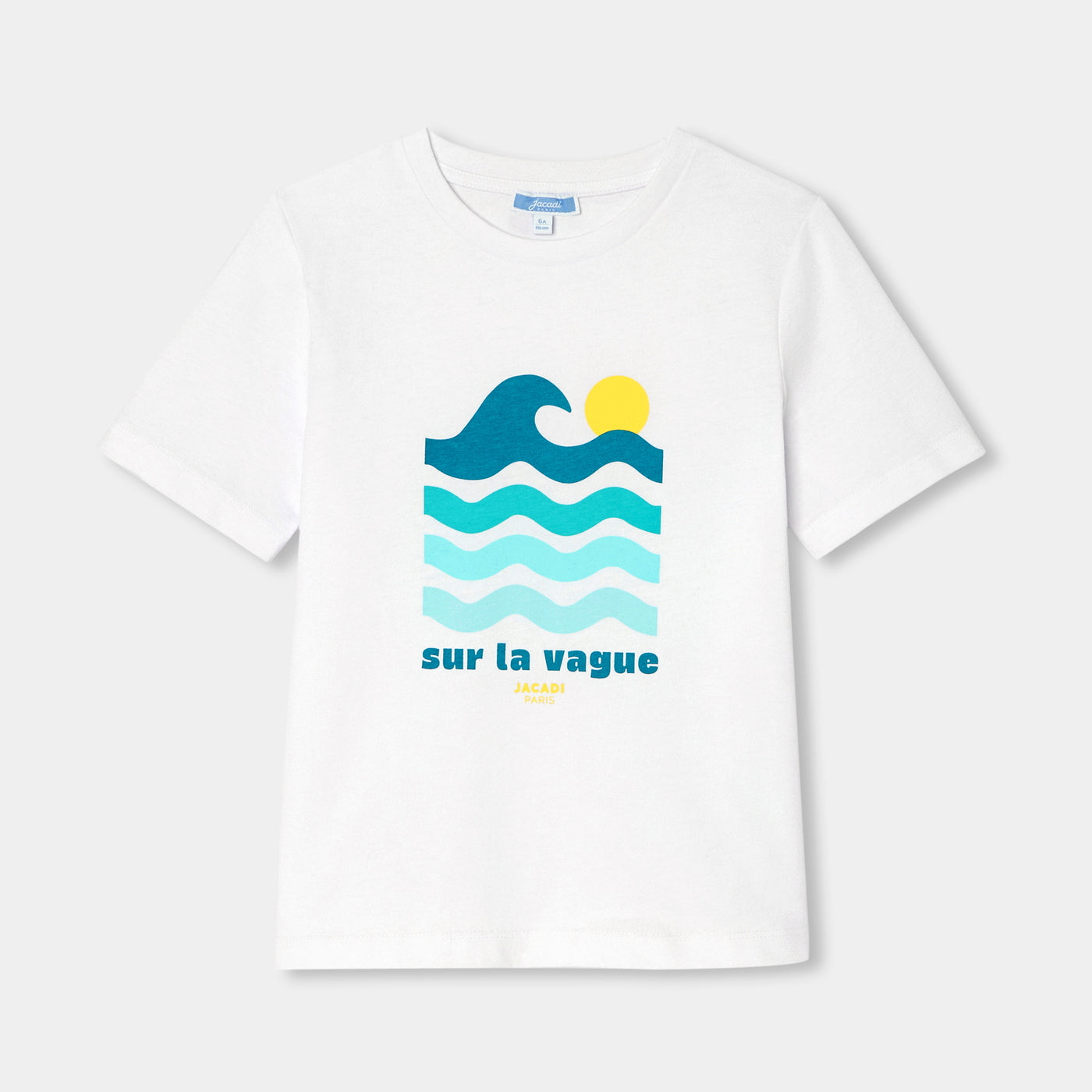 Boy cotton T-shirt - blanc jacadi