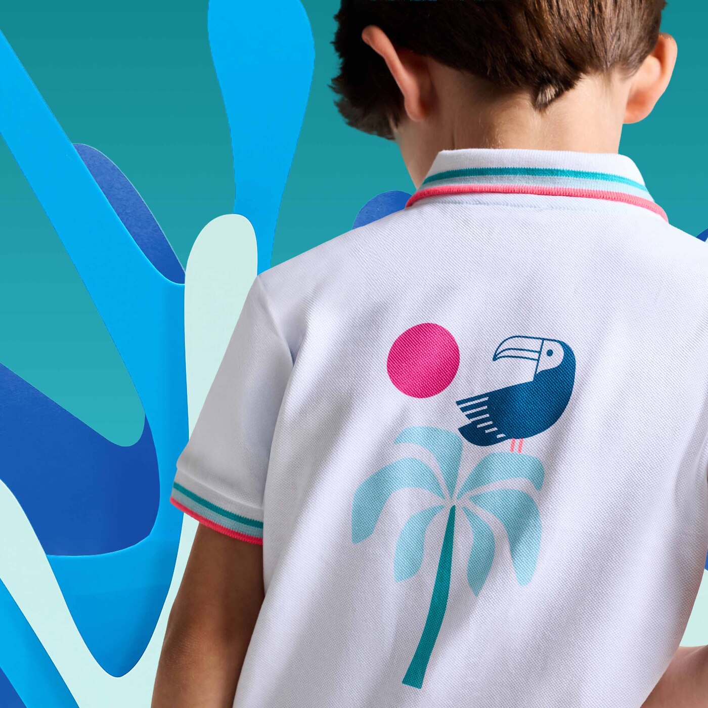 Boy mini piqué cotton polo shirt - blanc jacadi