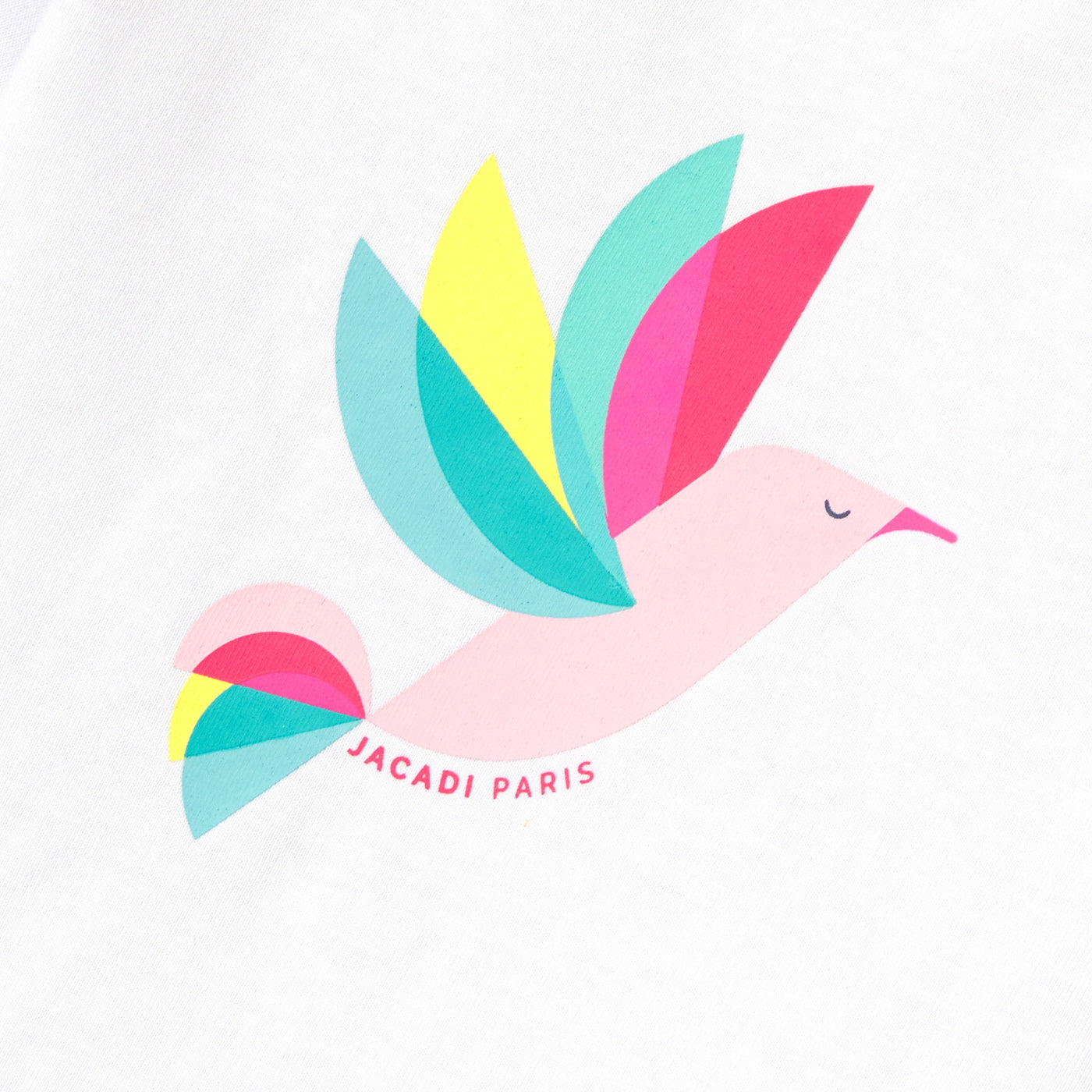 Girl cotton T-shirt - blanc jacadi