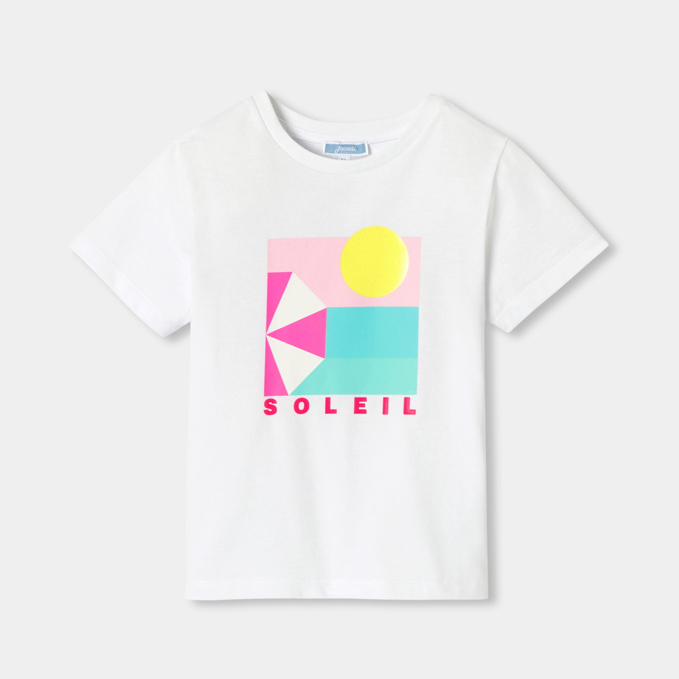 Girl cotton T-shirt - blanc jacadi