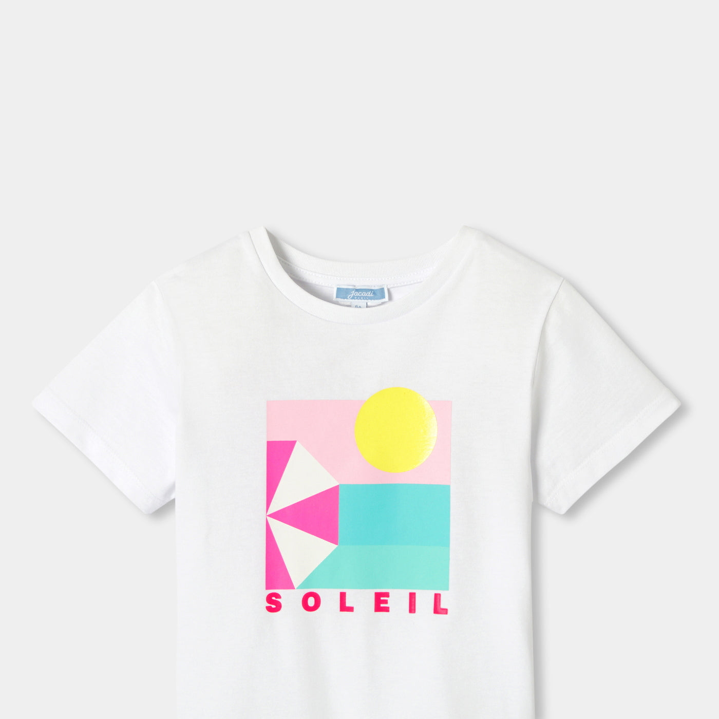 Girl cotton T-shirt - blanc jacadi