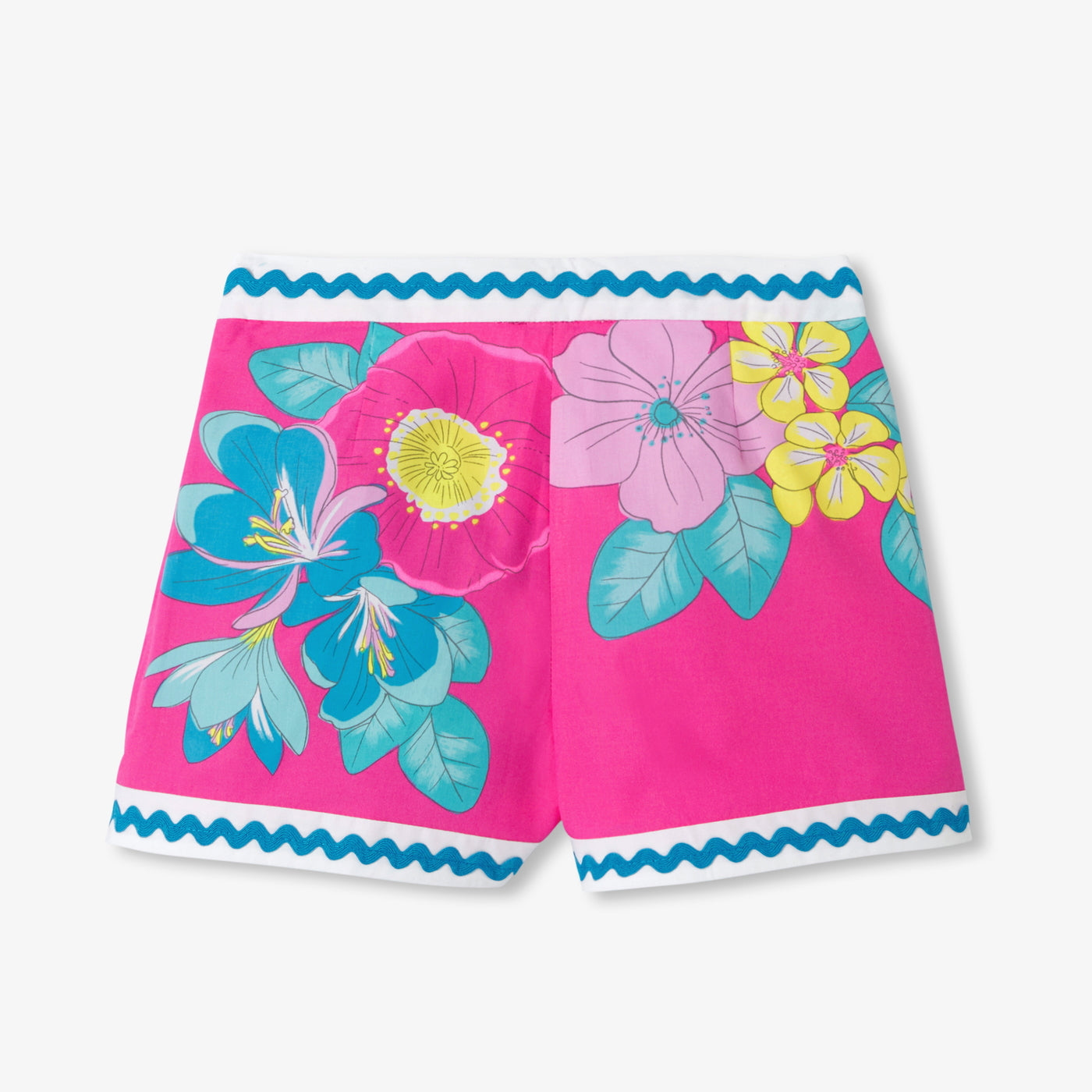 Girl cotton shorts - rose bubble