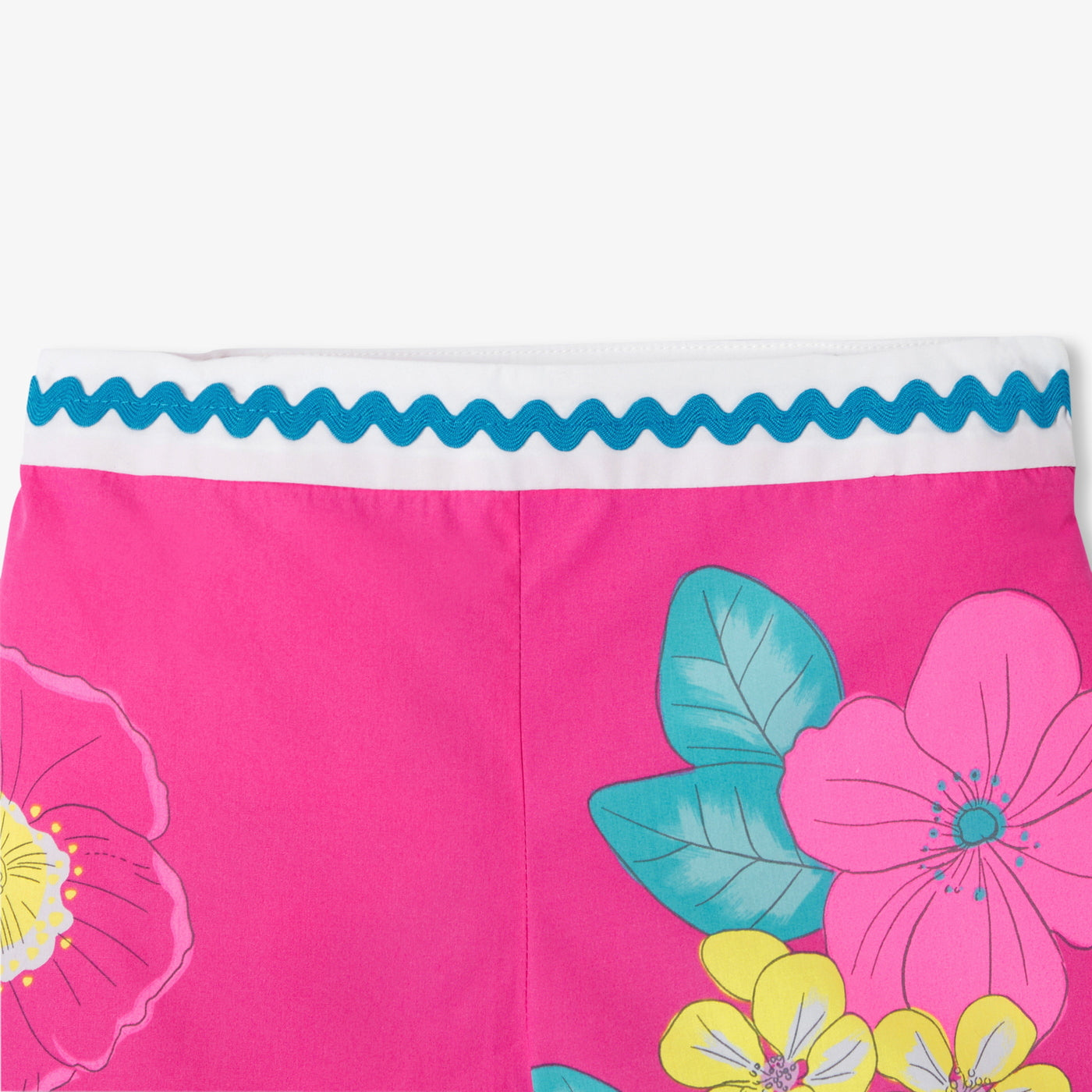 Girl cotton shorts - rose bubble