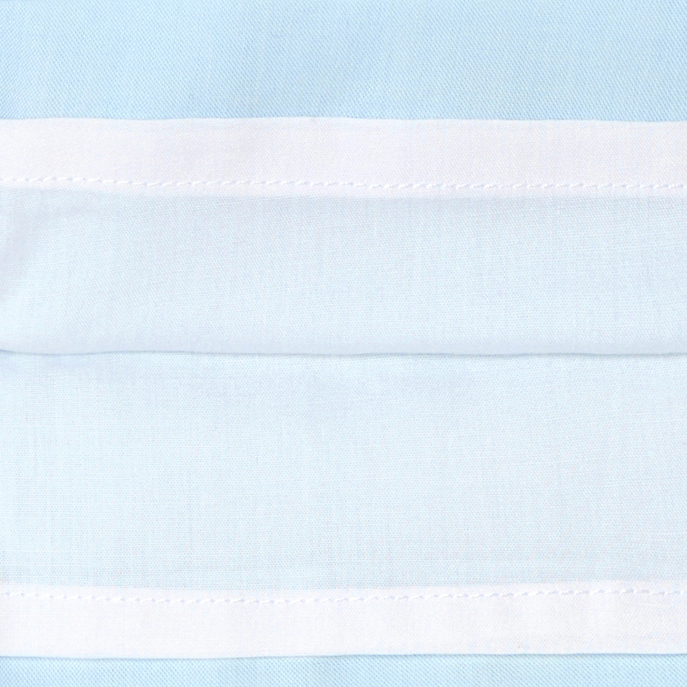 Baby girl dress in Oxford cotton - bleu/multico