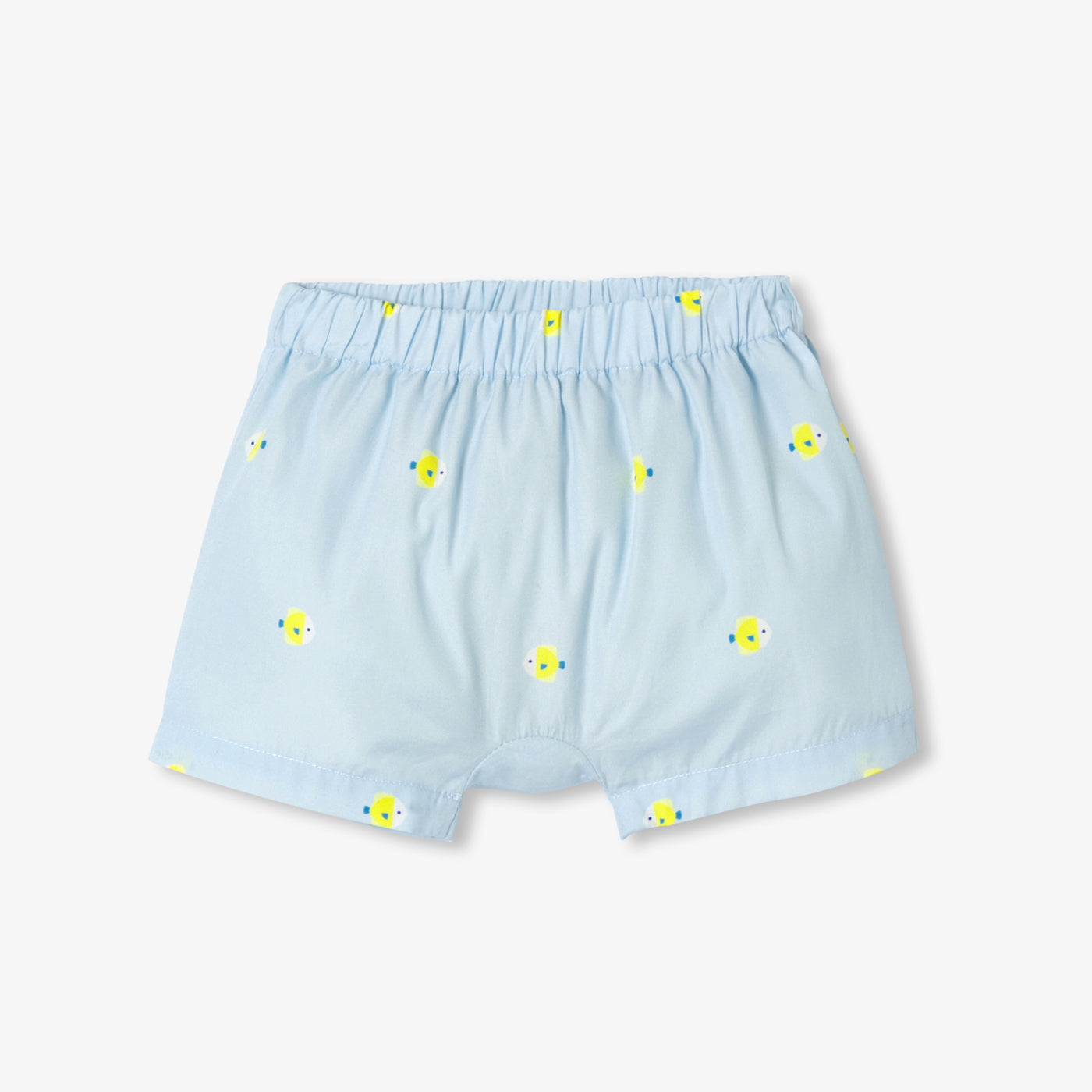 Baby boy cotton set - blanc/multico