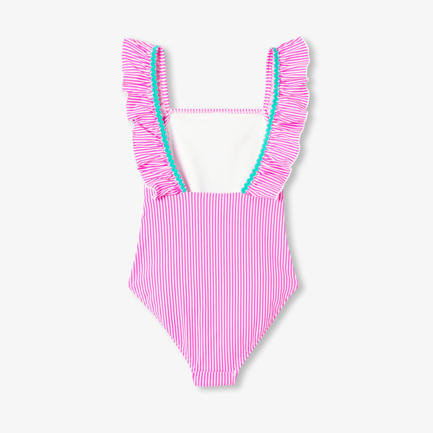 Girl one-piece swimsuit - rose/multico