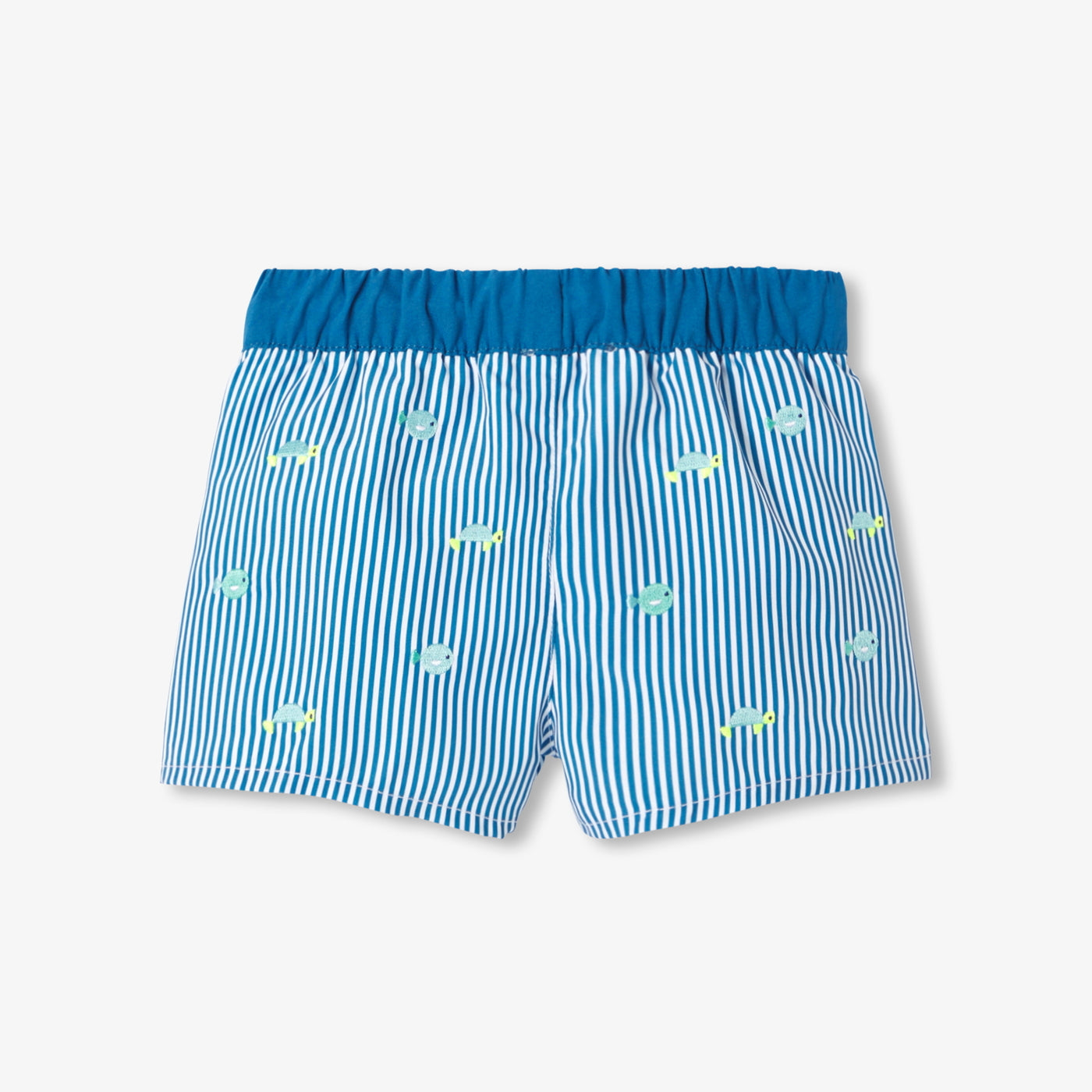 Embroidered baby swim shorts - multico