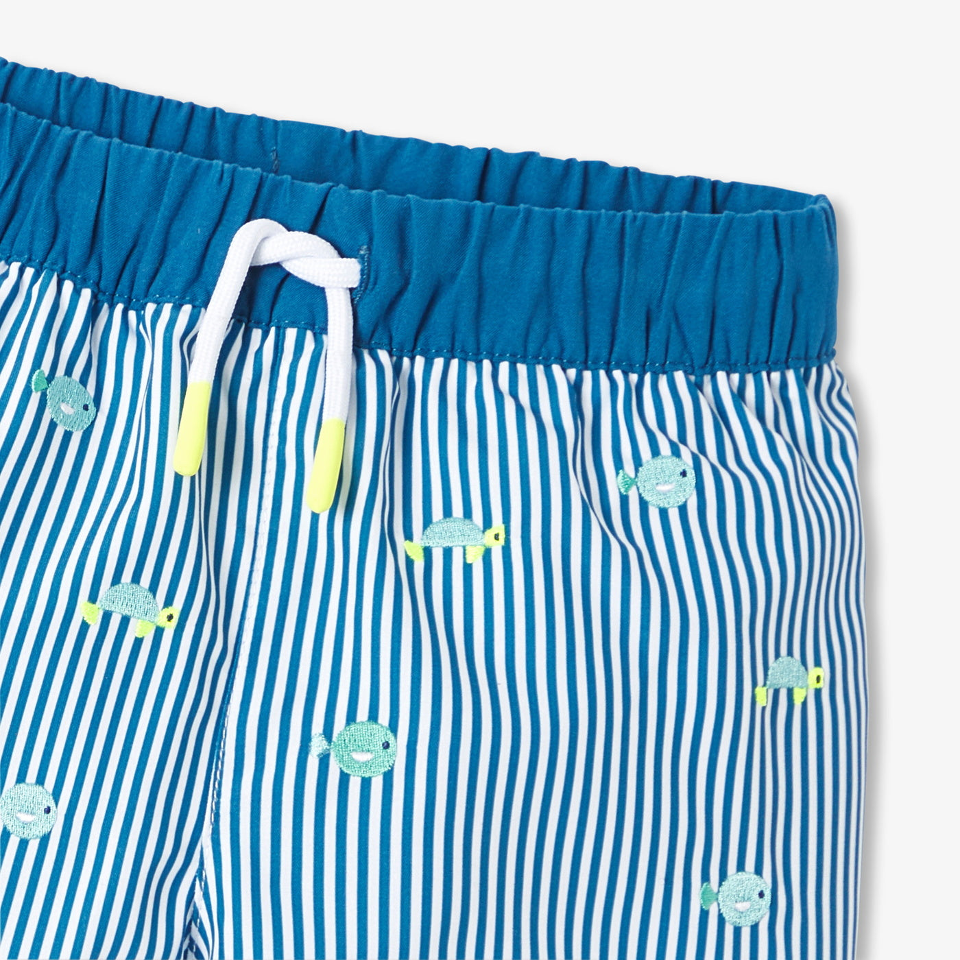 Embroidered baby swim shorts - multico