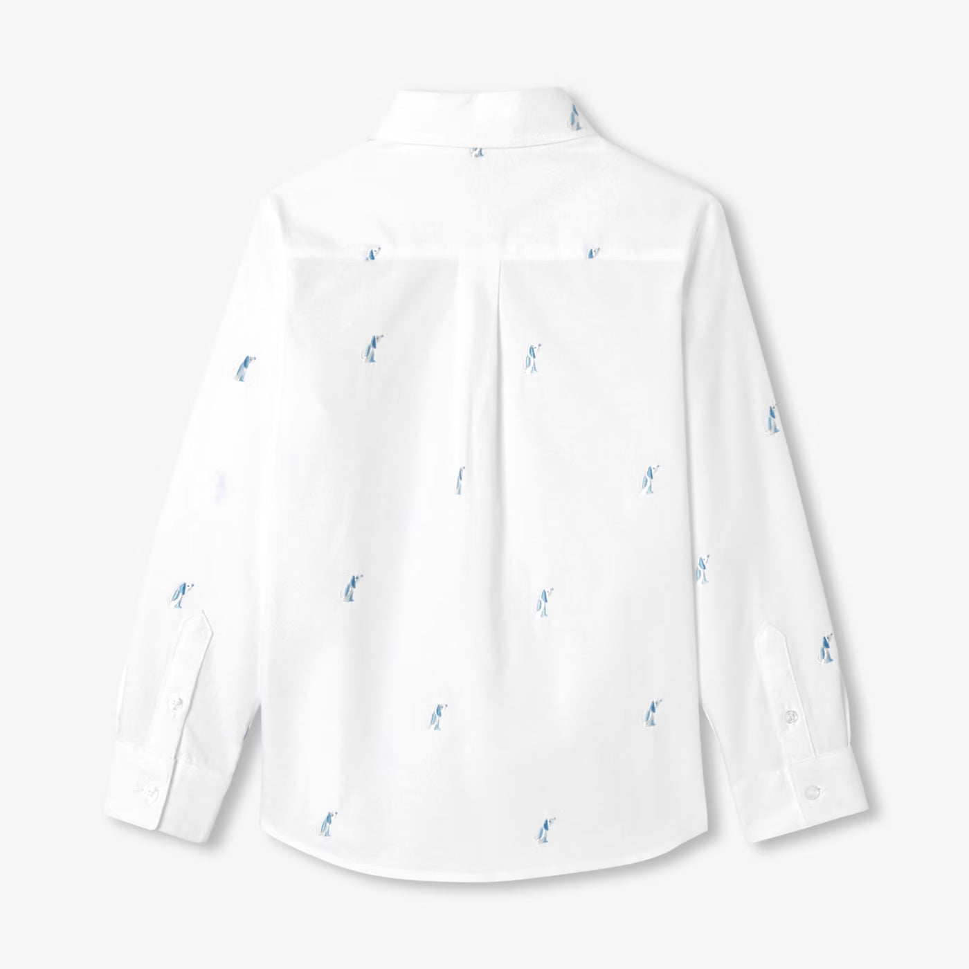 Boy printed Oxford shirt - blanc jacadi