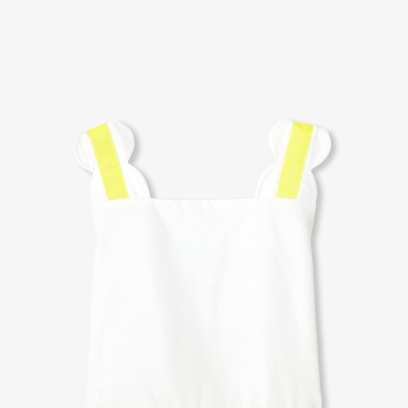 Girl ceremony dress - blanc/jaune
