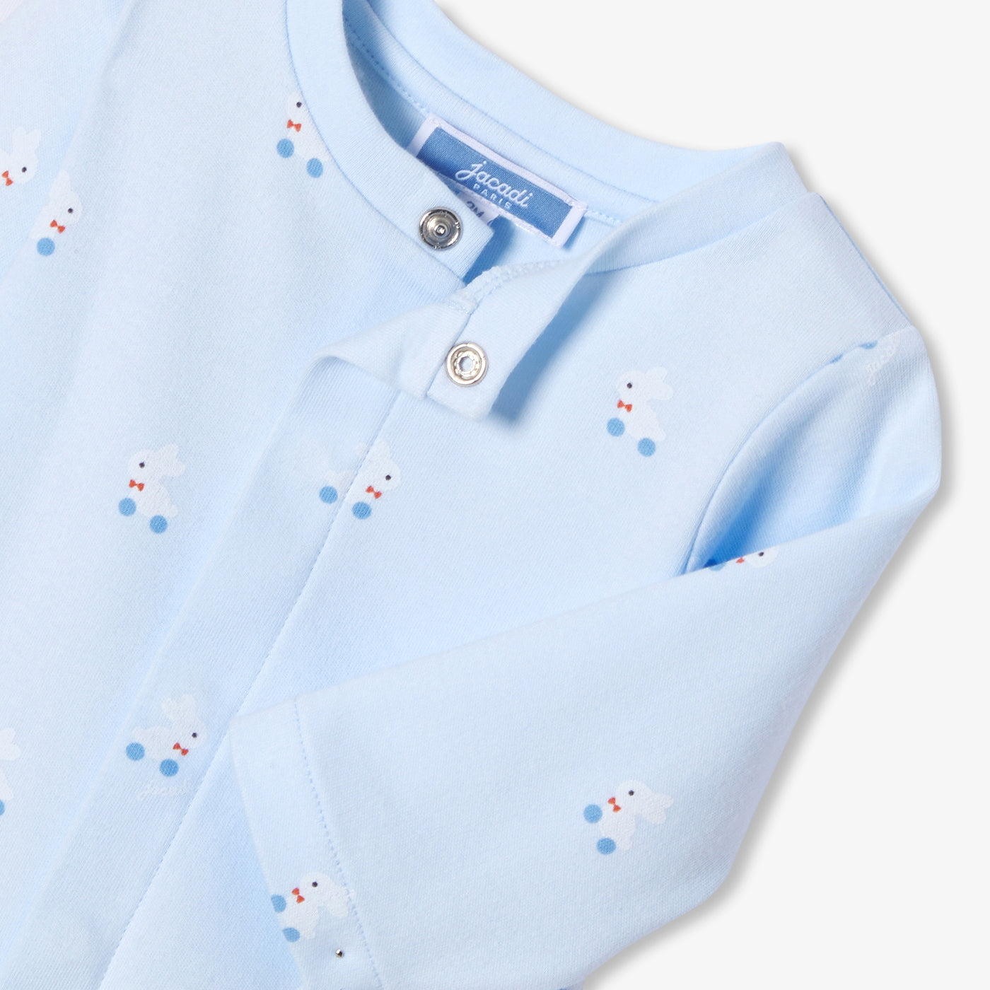 Cotton bunny pyjamas - bleu/multico