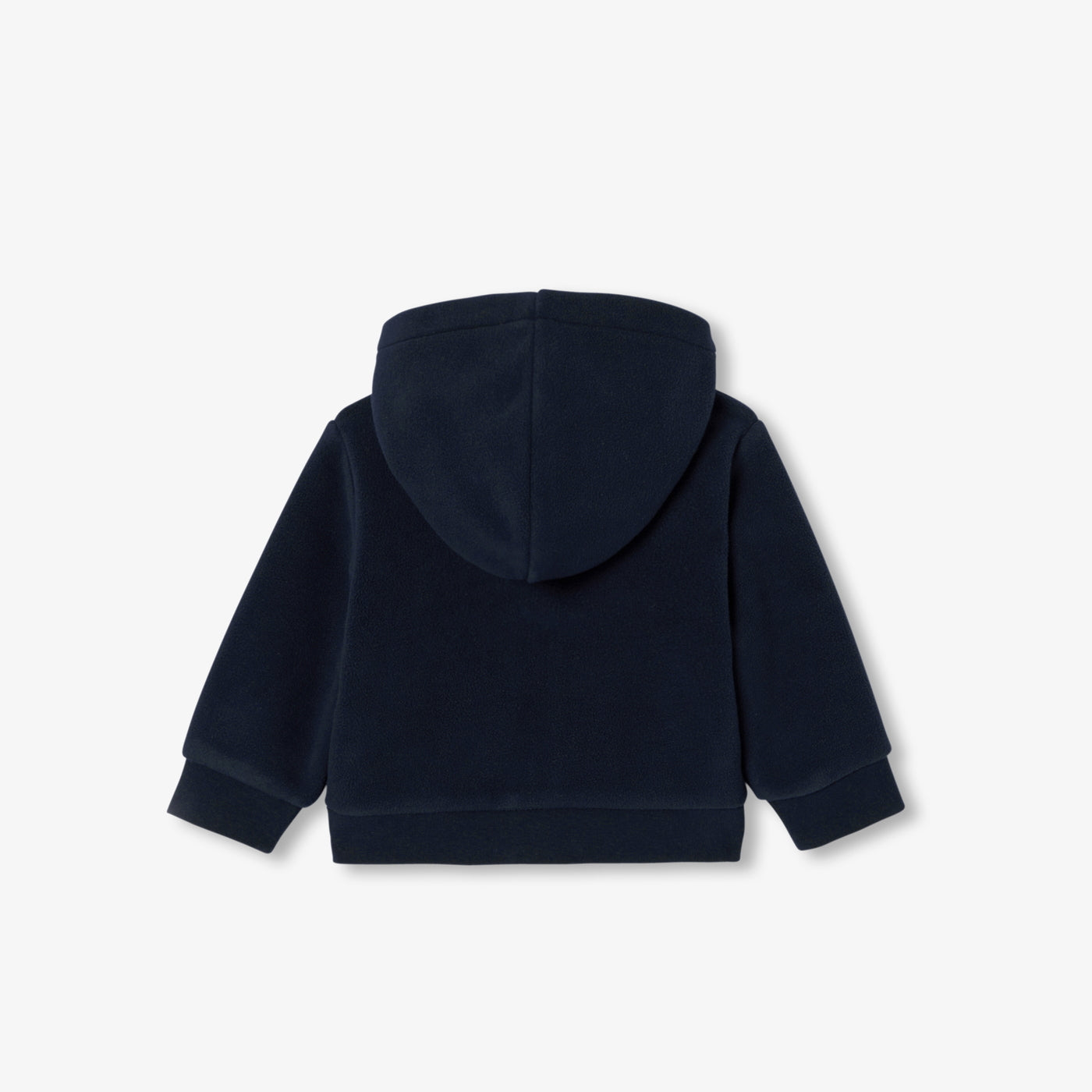Baby zip-up fleece cardigan - marine jacadi