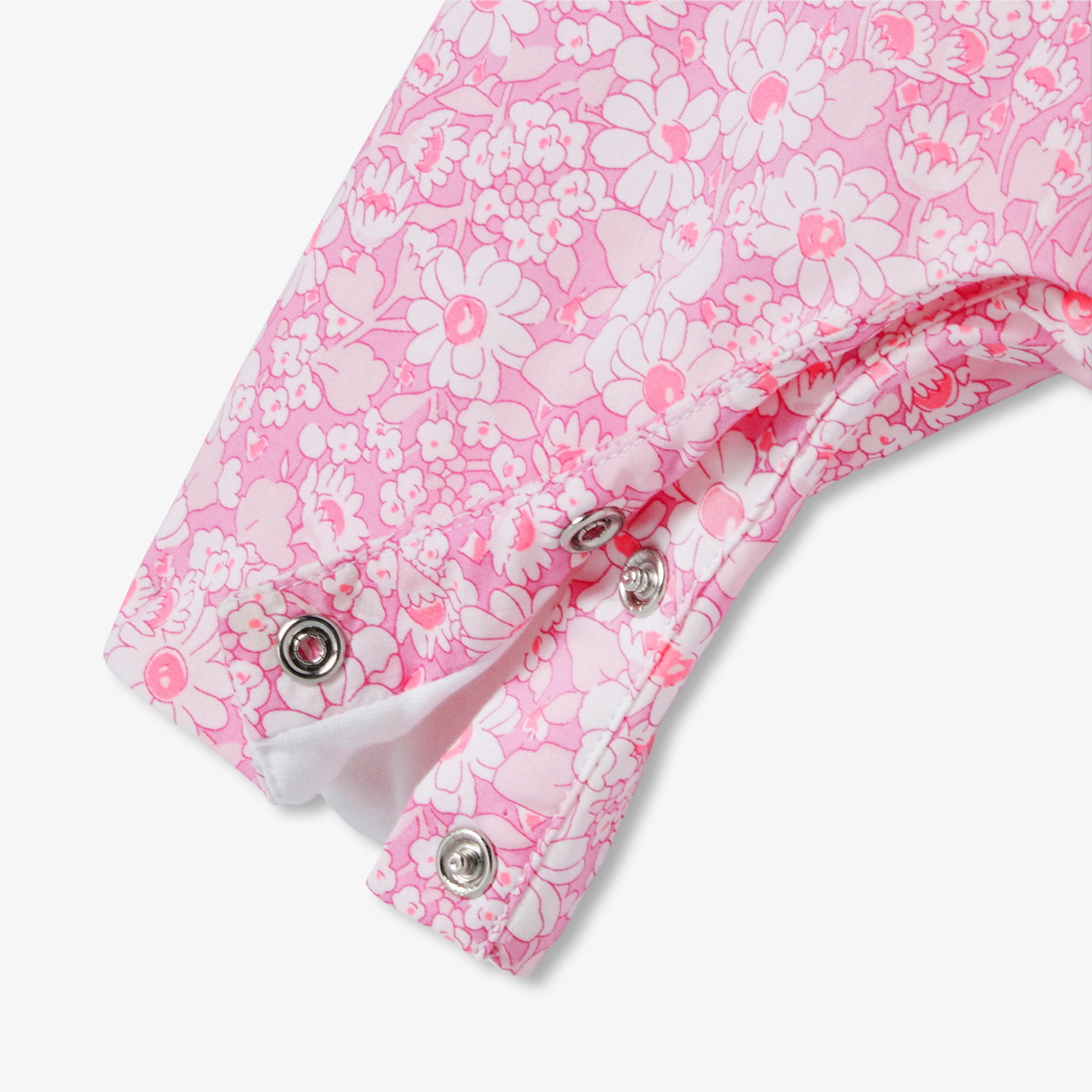 Baby girl Liberty fabric overalls - multico