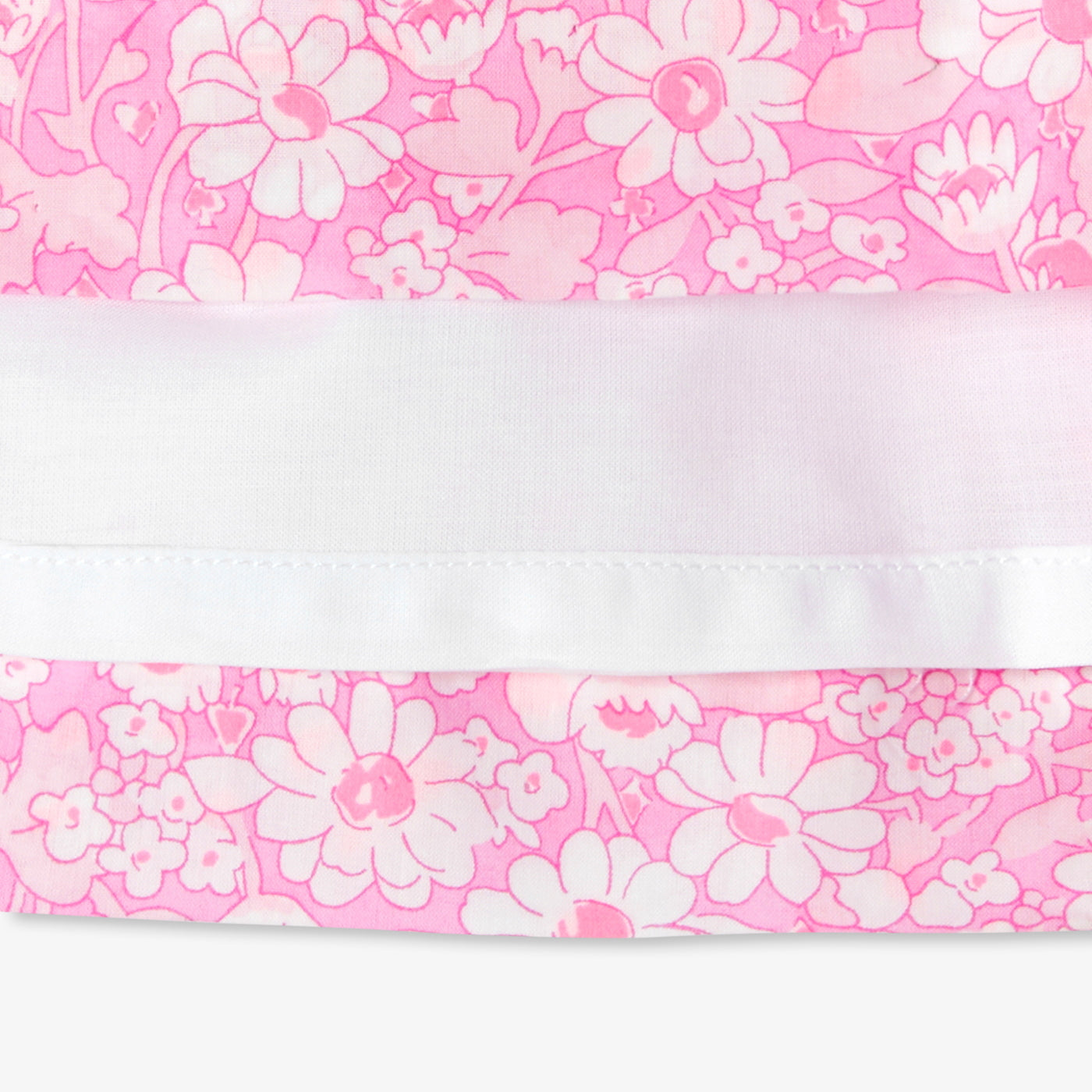Baby girl short-sleeved Liberty fabrics dress - multico