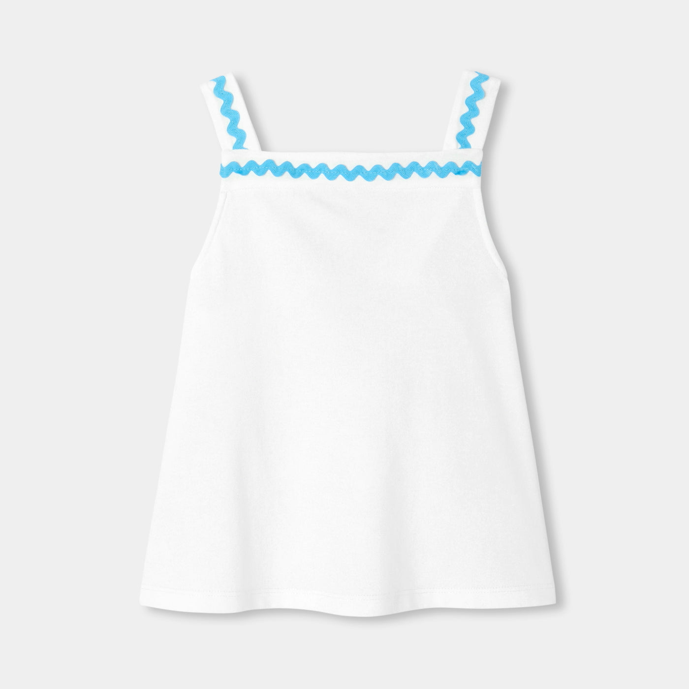 Girl jersey tank top - blanc jacadi