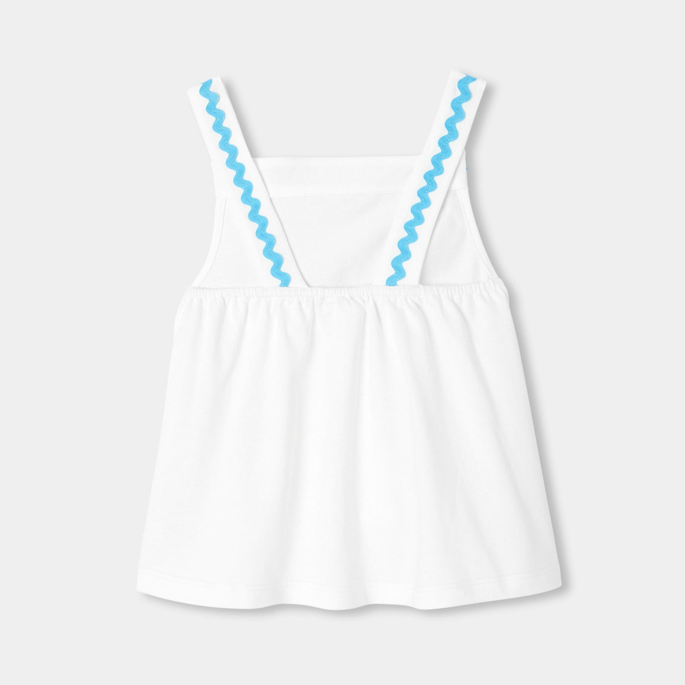 Girl jersey tank top - blanc jacadi