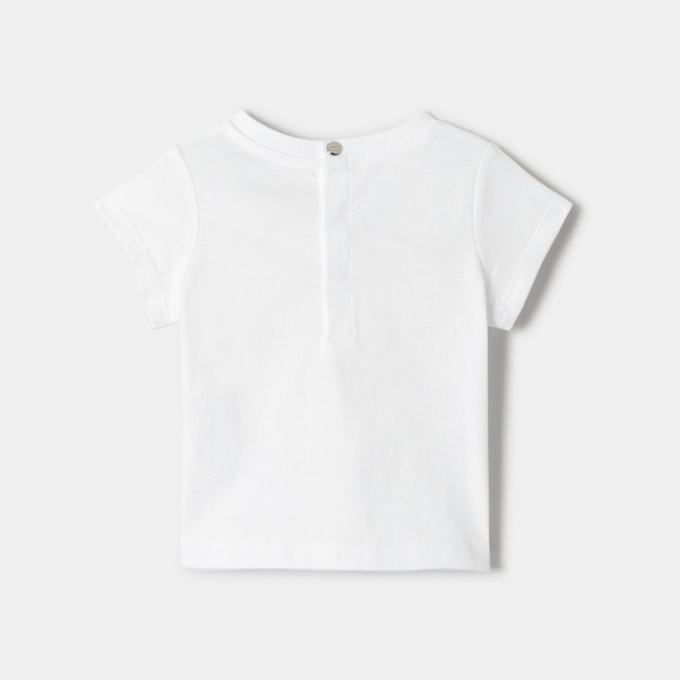 Baby girl short-sleeved jersey T-shirt - blanc jacadi