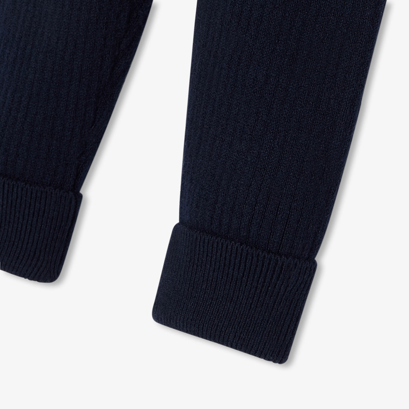 Baby ribbed knit trousers - marine jacadi