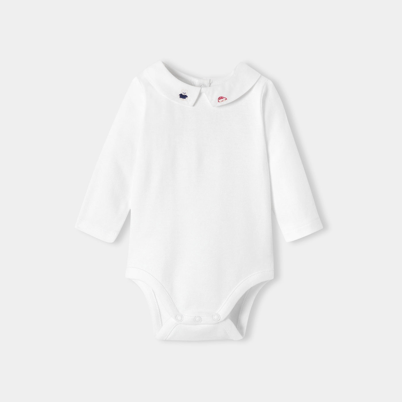 Baby boy long-sleeved bodysuit - blanc jacadi