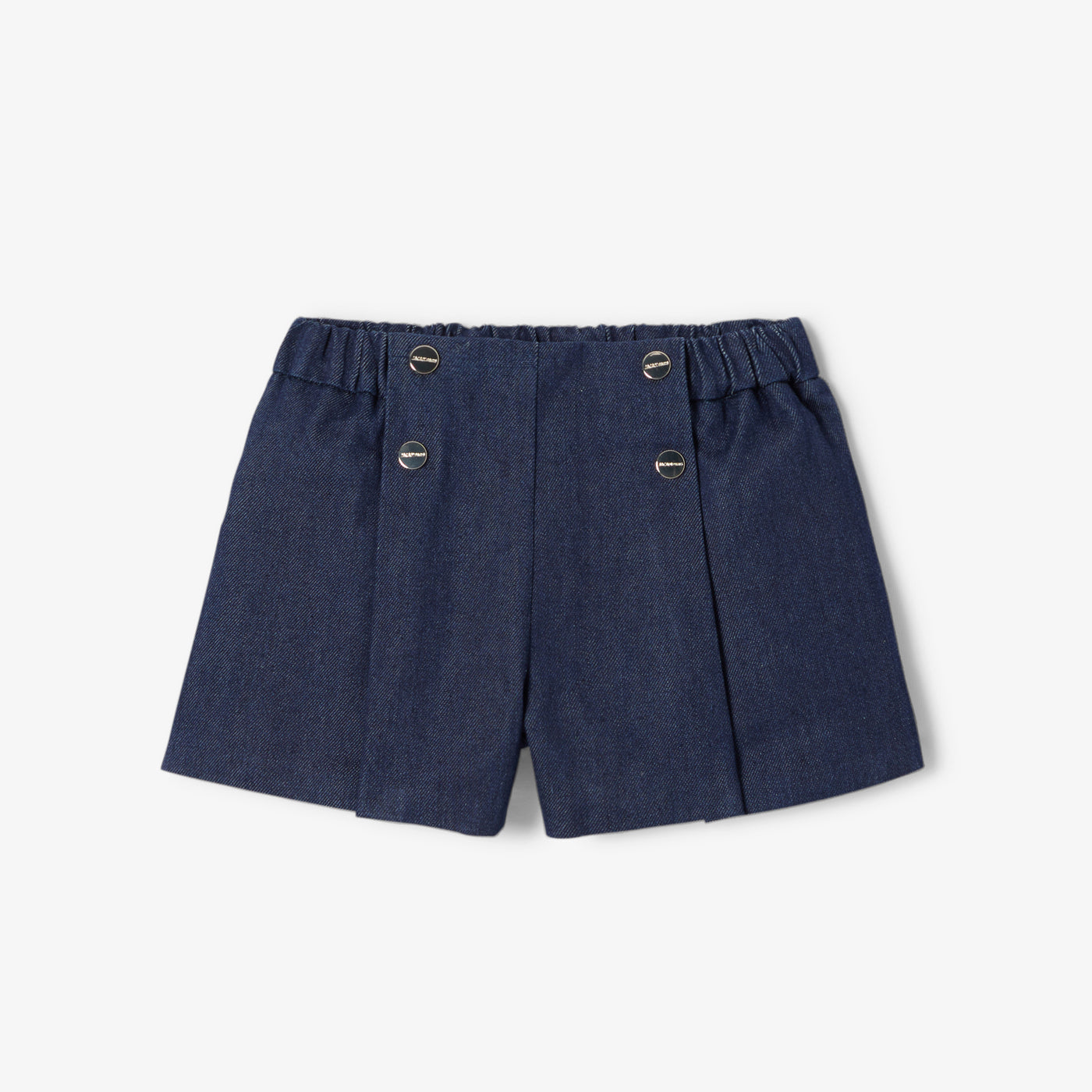 Baby girl denim shorts - denim fonce