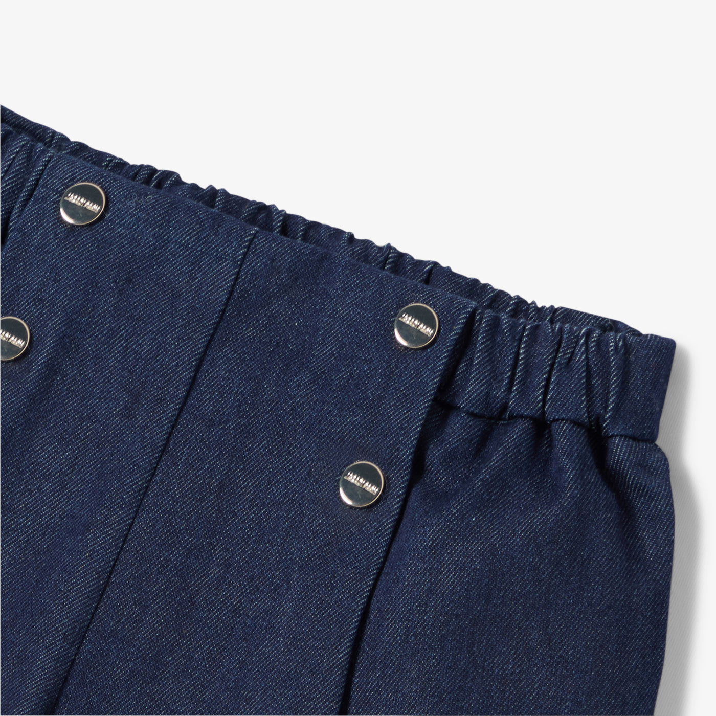 Baby girl denim shorts - denim fonce