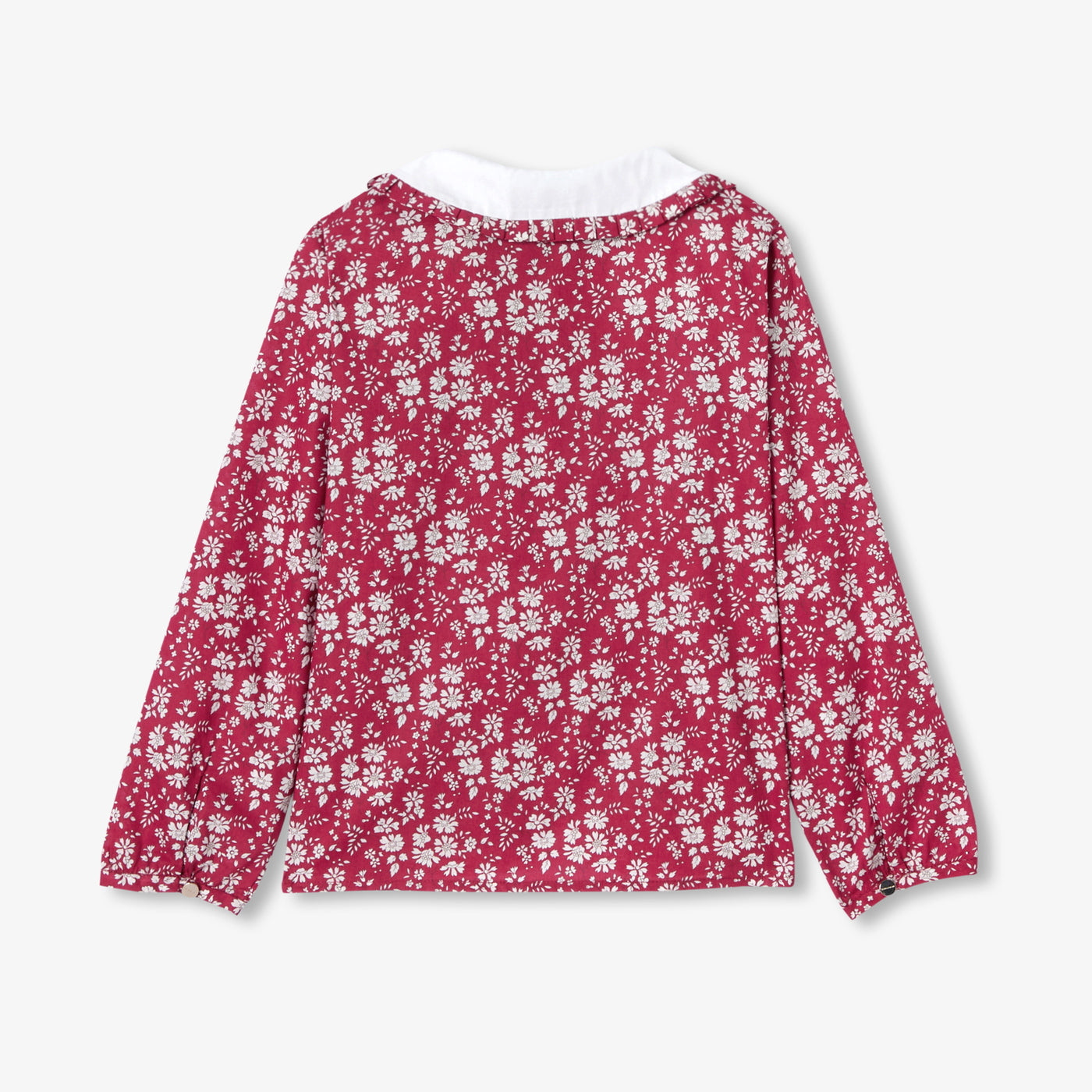 Girl Liberty fabric blouse - rouge/blanc
