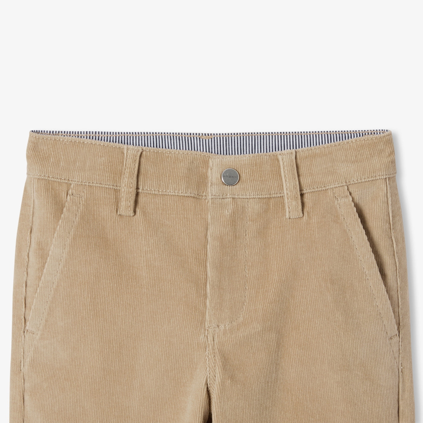 Boy corduroy trousers - amande fonce