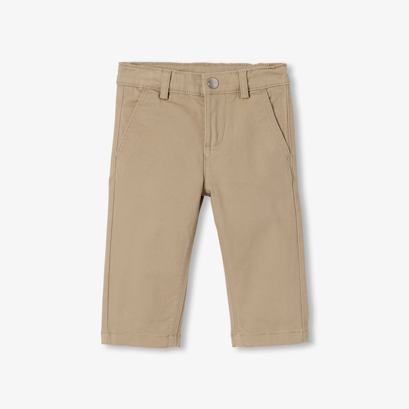 Baby twill trousers - beige