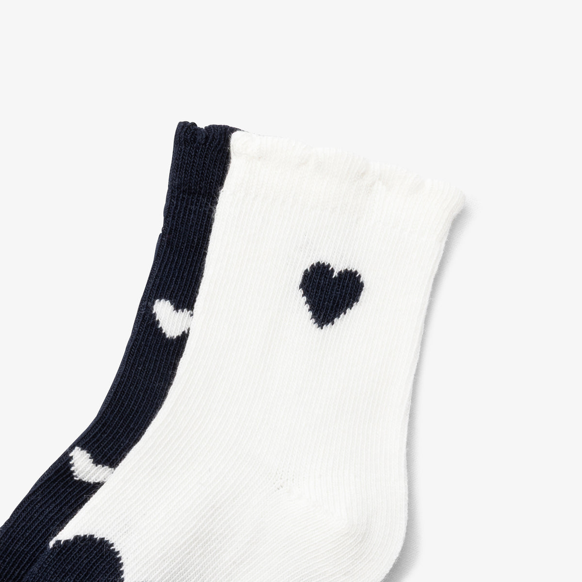 Baby girl sock duo - marine/multico