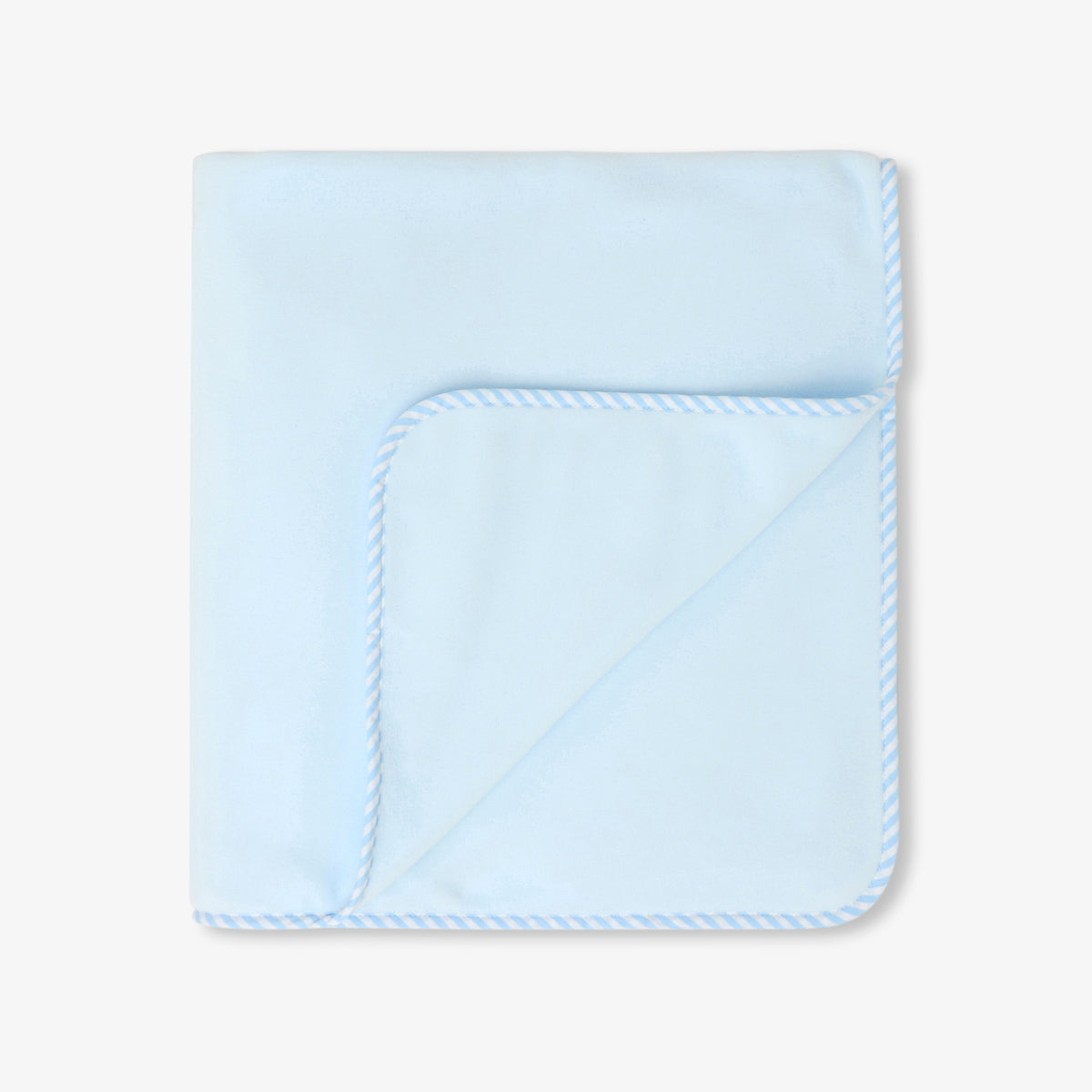 Baby thick fleece blanket - bleu clair jacadi