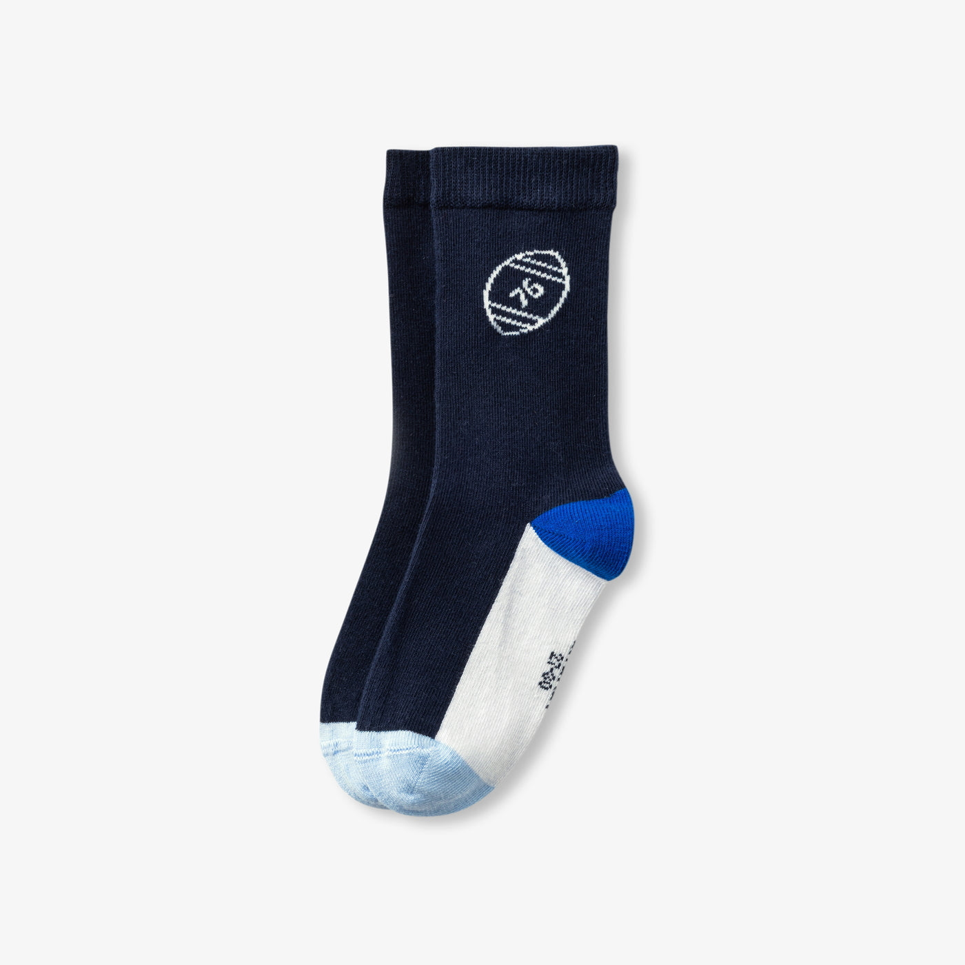 Boy socks duo - marine/bleu