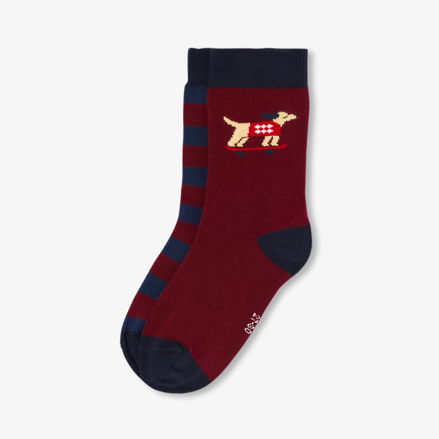 Boy socks duo - bleu/rouge