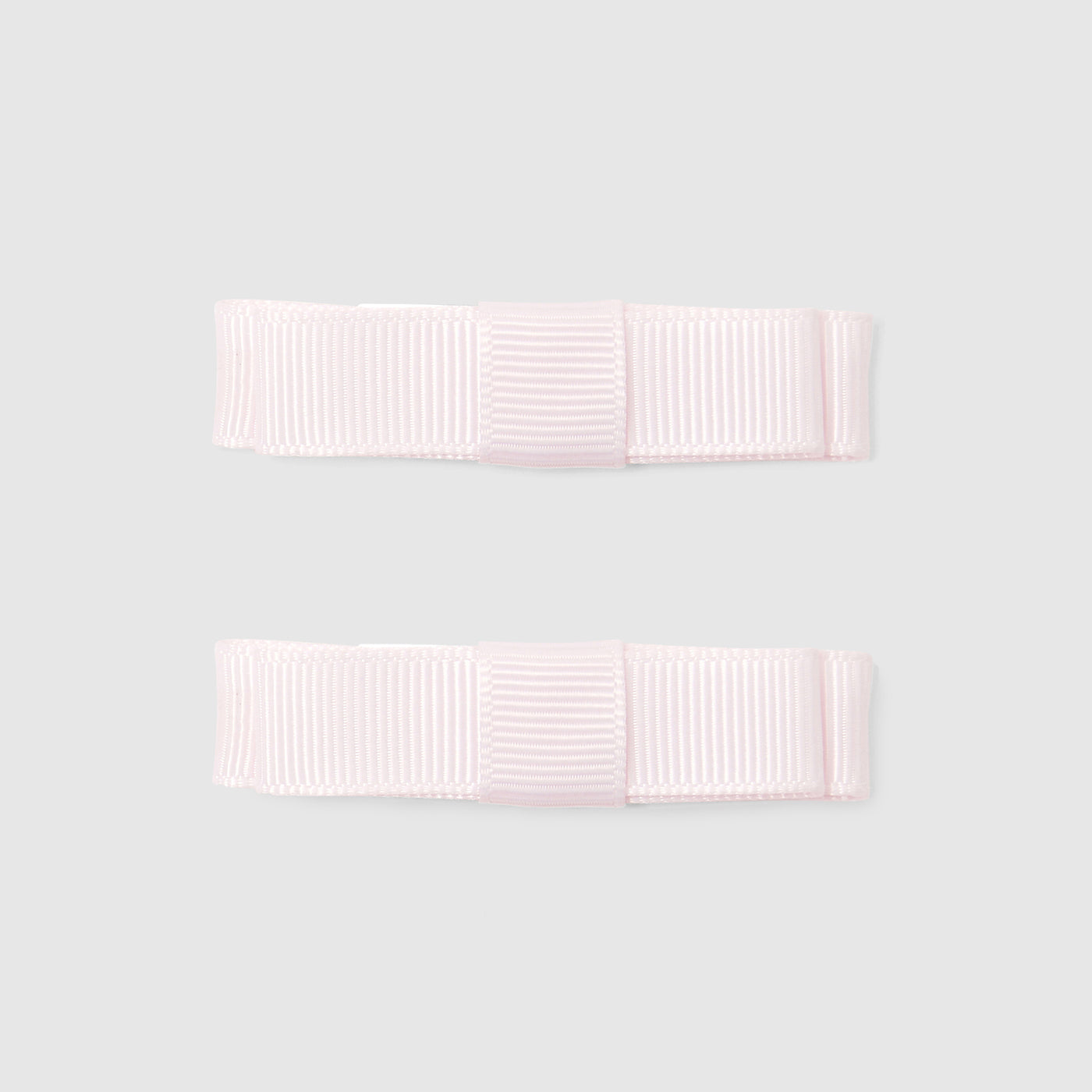 Girl duo of hair clips with flat knot - jacadi pale pink