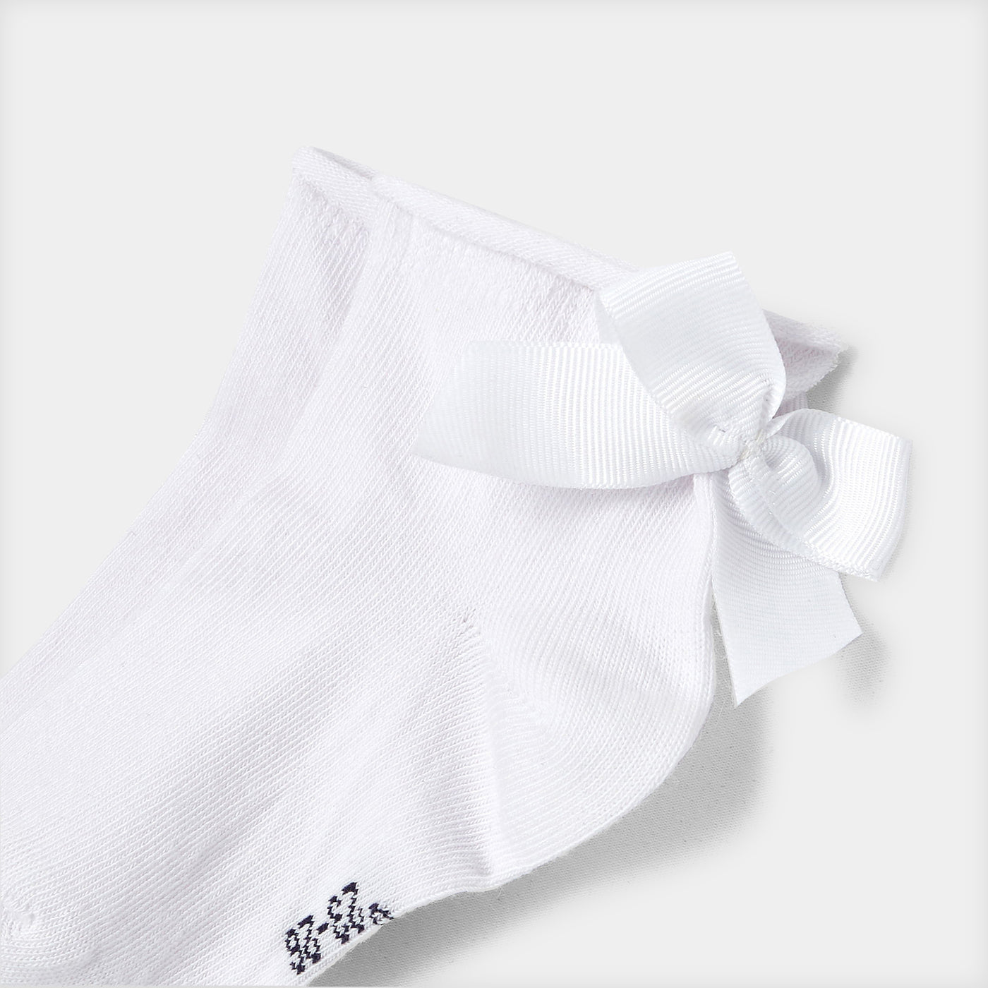 Girl socks with bow