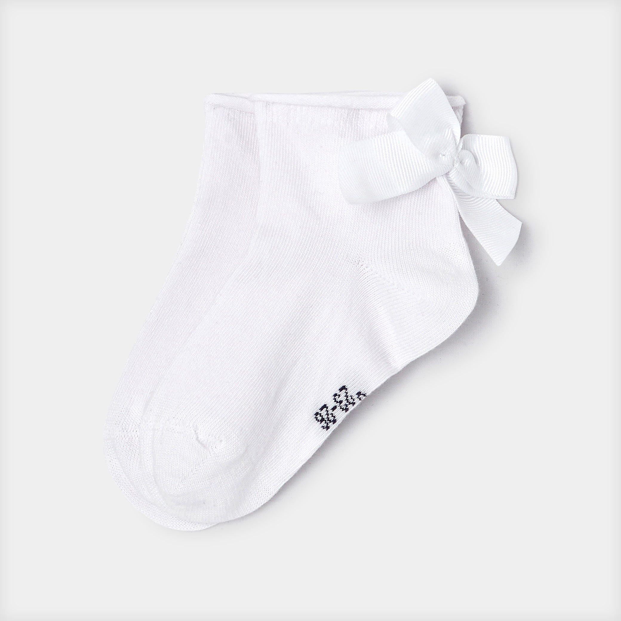 Girl socks with bow
