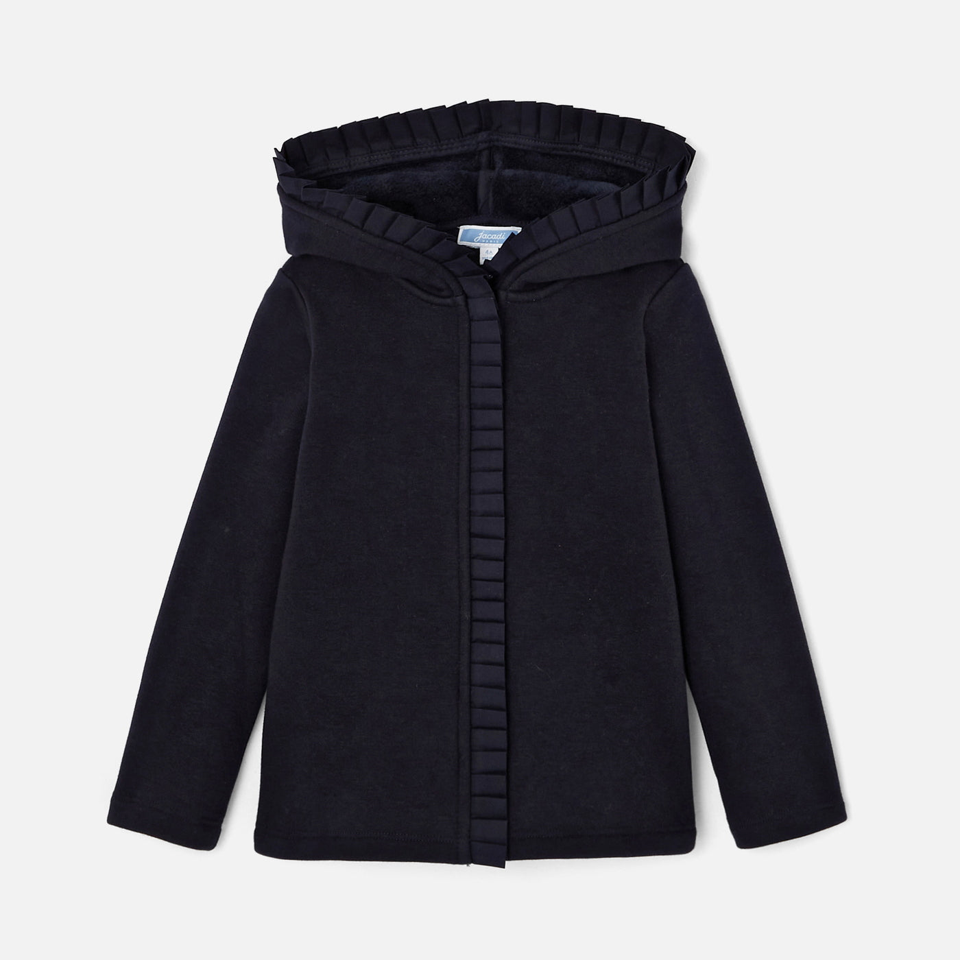 Girl zip-up sweatshirt - marine jacadi