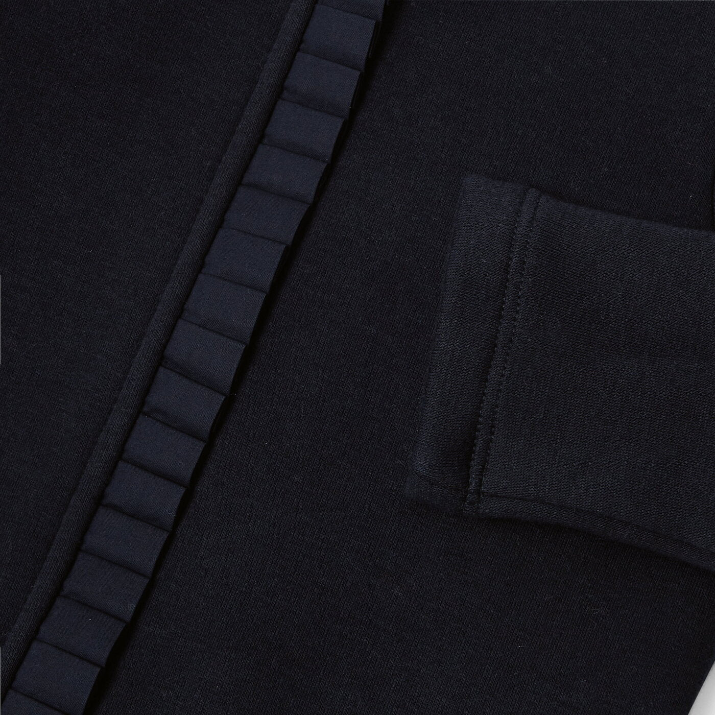 Girl zip-up sweatshirt - marine jacadi