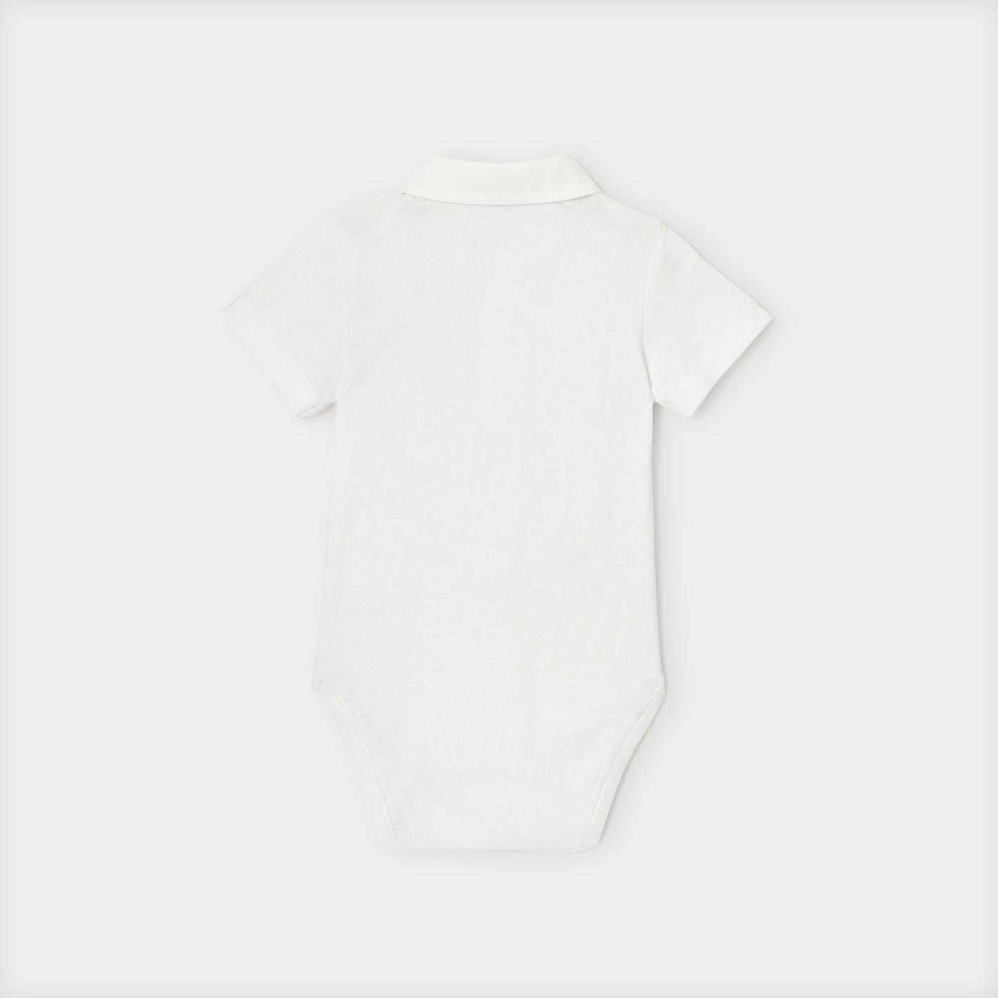 Baby boy Oxford collar bodysuit