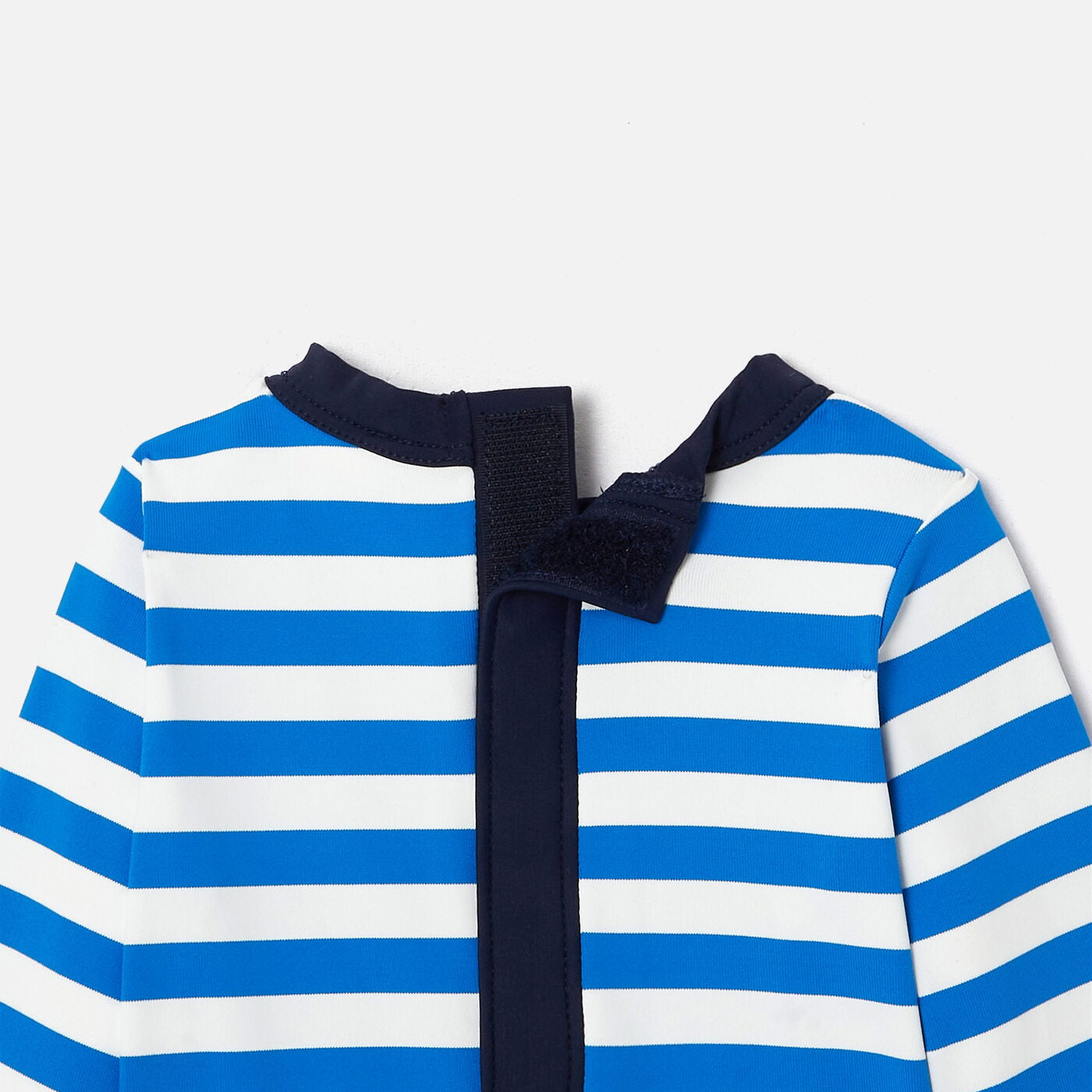 Baby boy UV-protection swimsuit - blanc/bleu