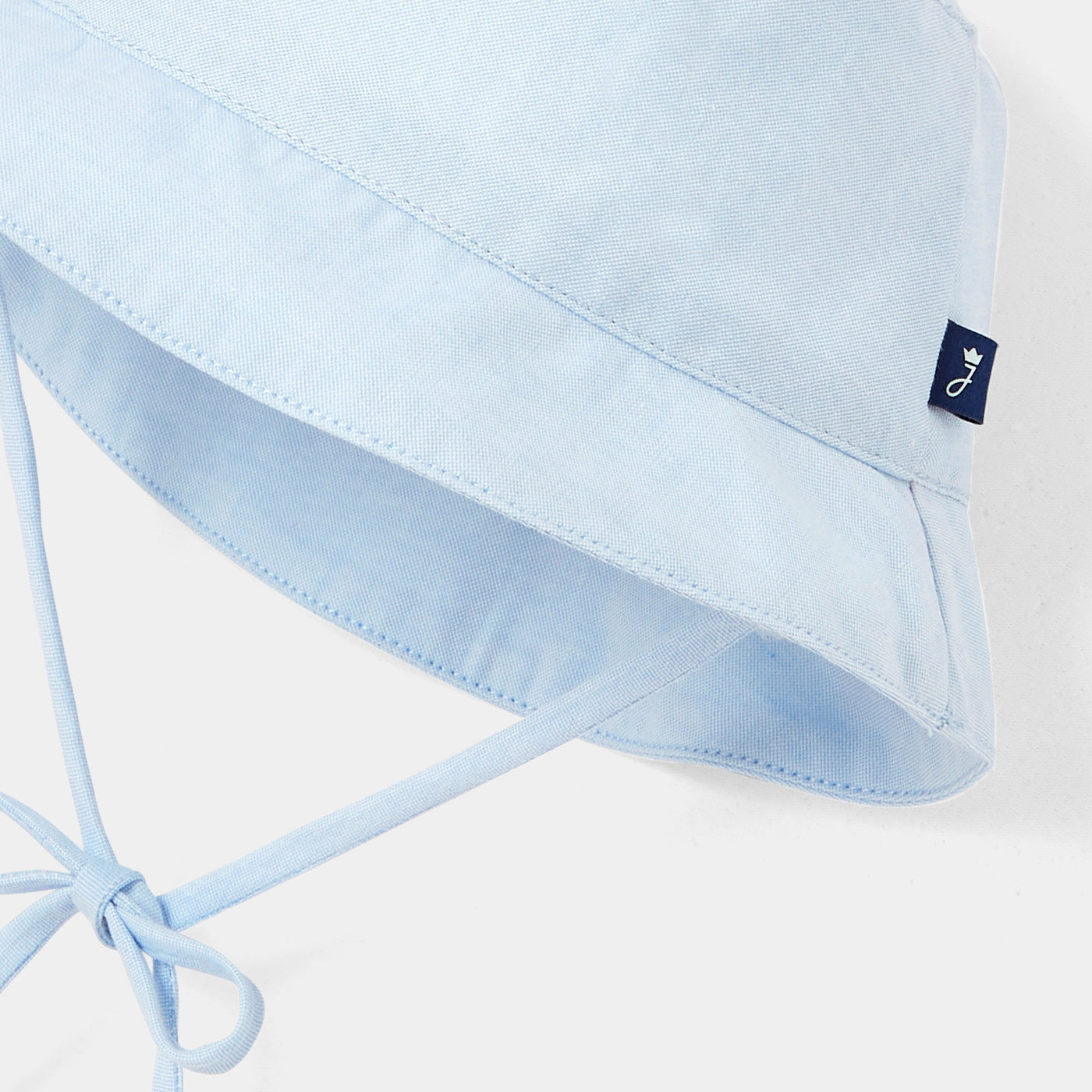 Baby boy Oxford hat - blanc/bleu
