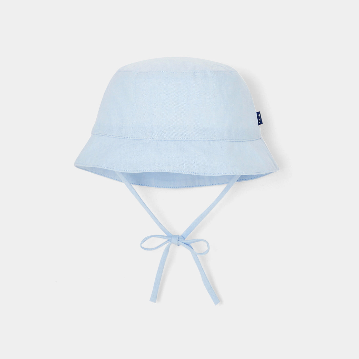 Baby boy Oxford hat - blanc/bleu
