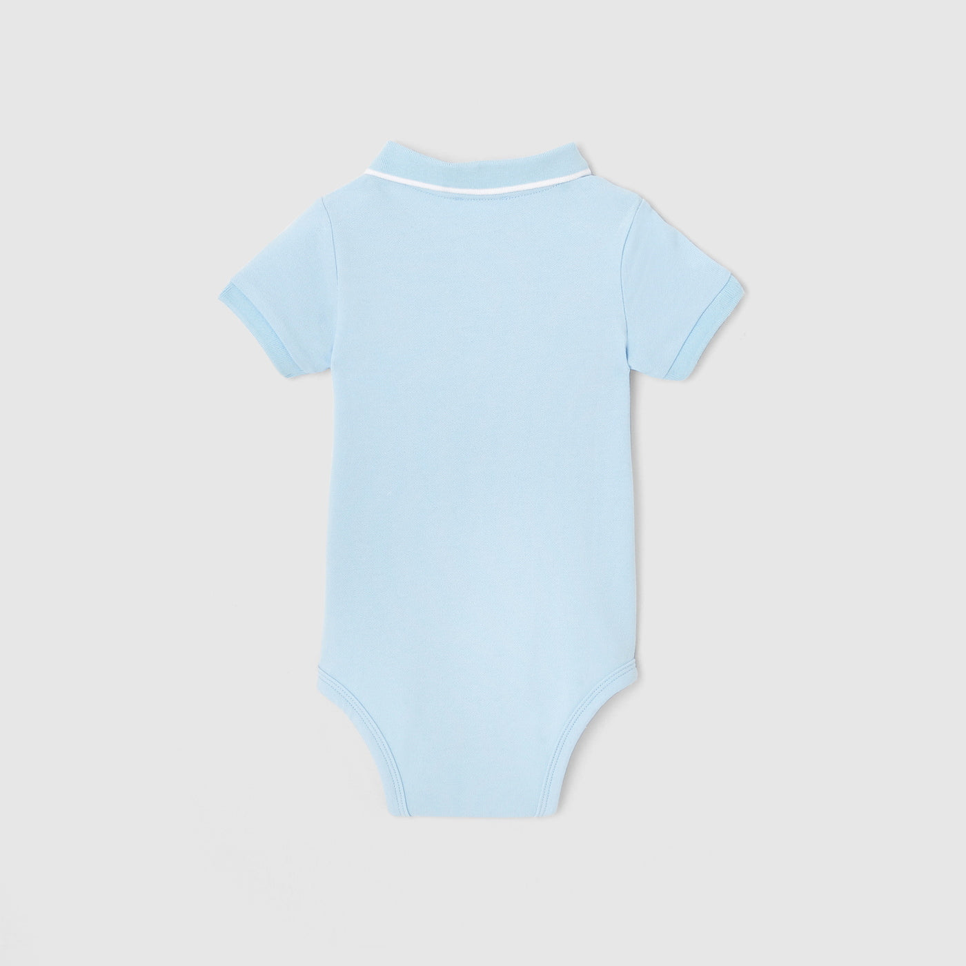 Baby boy polo bodysuit