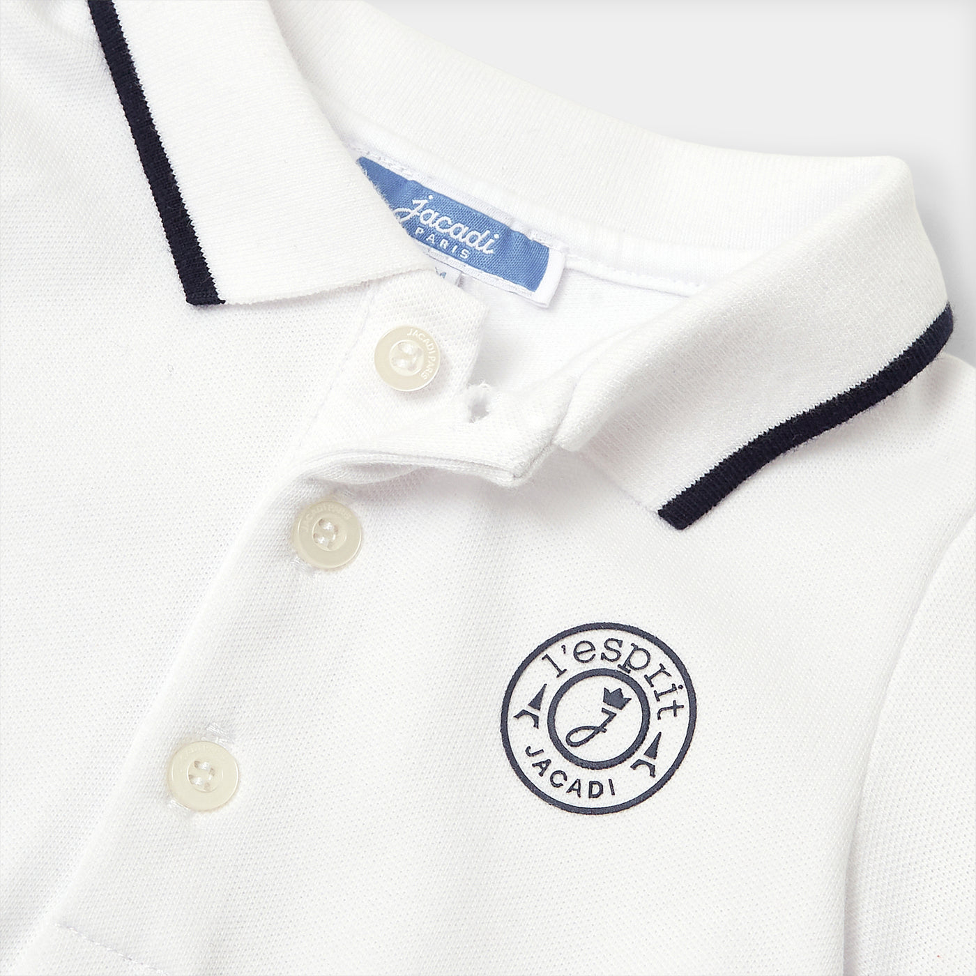 Baby boy polo bodysuit