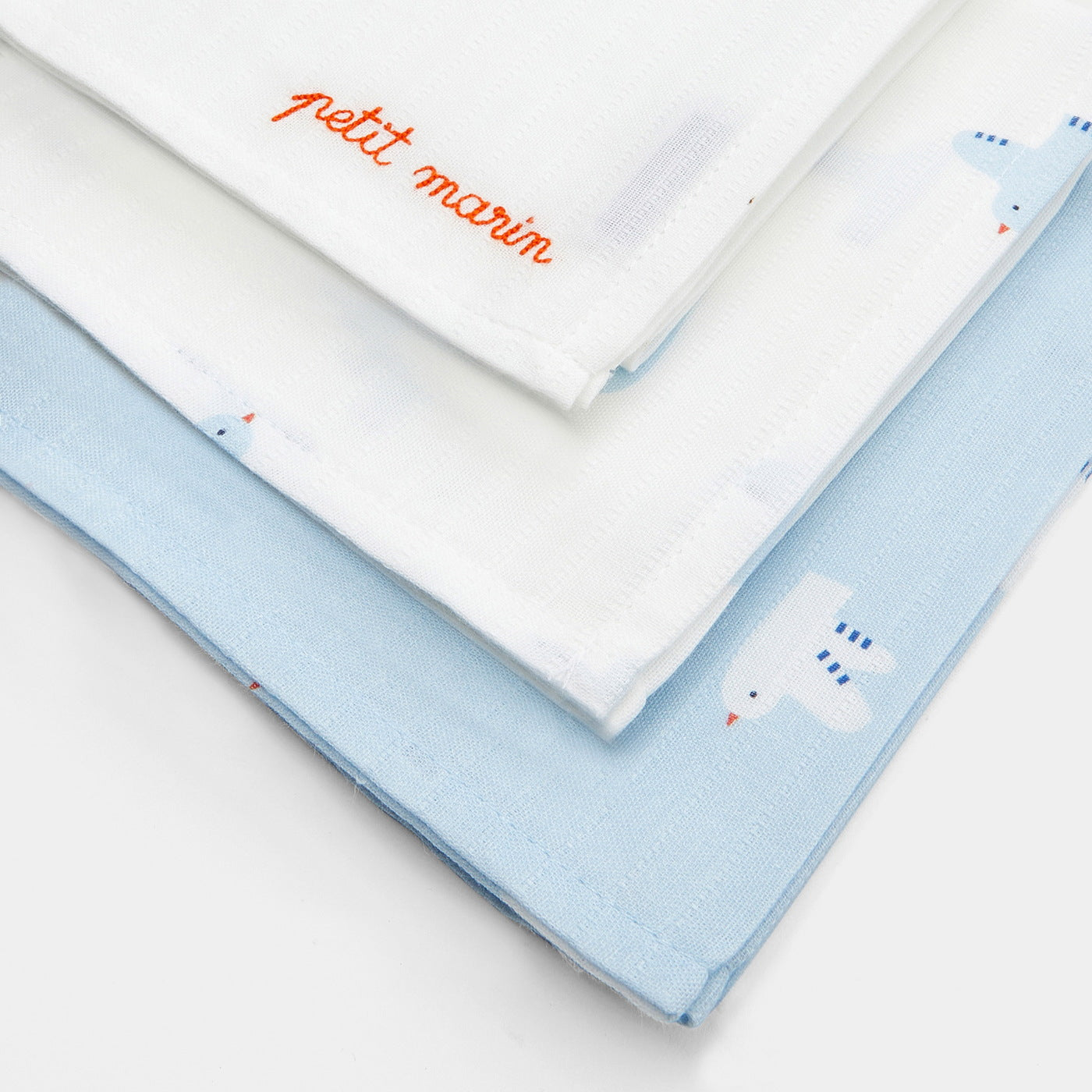 Set of 3 swaddling cloths