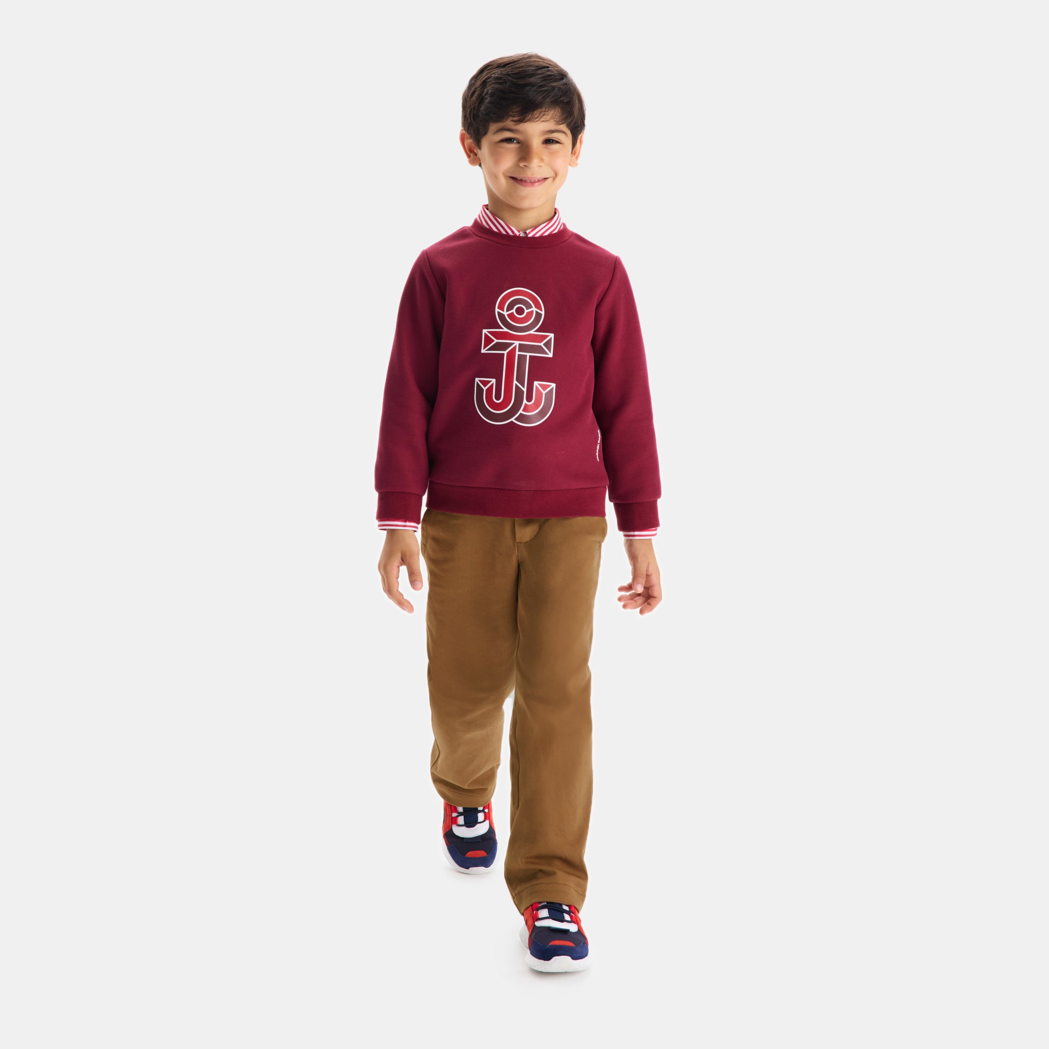 Boy twill trousers