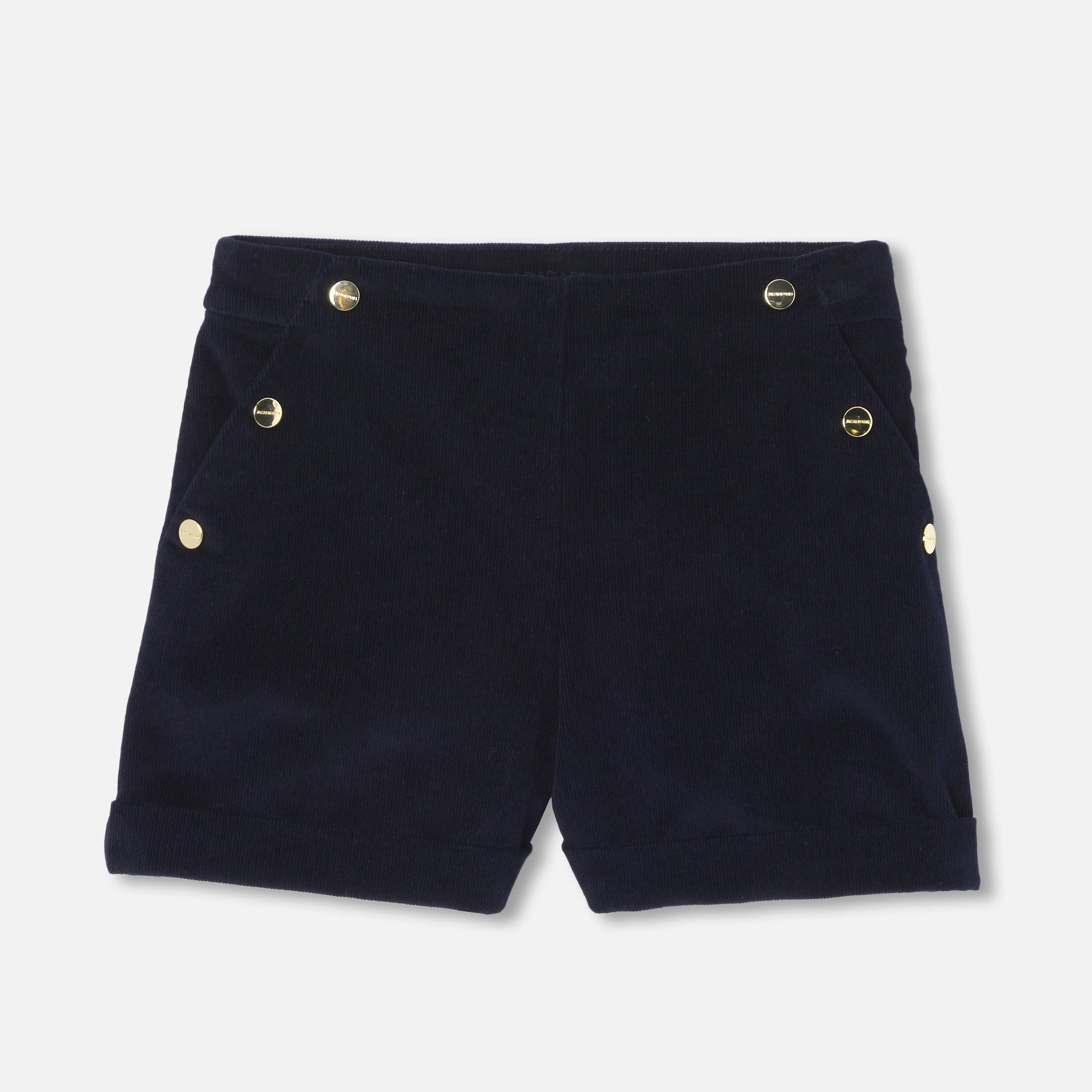 Girl velvet shorts