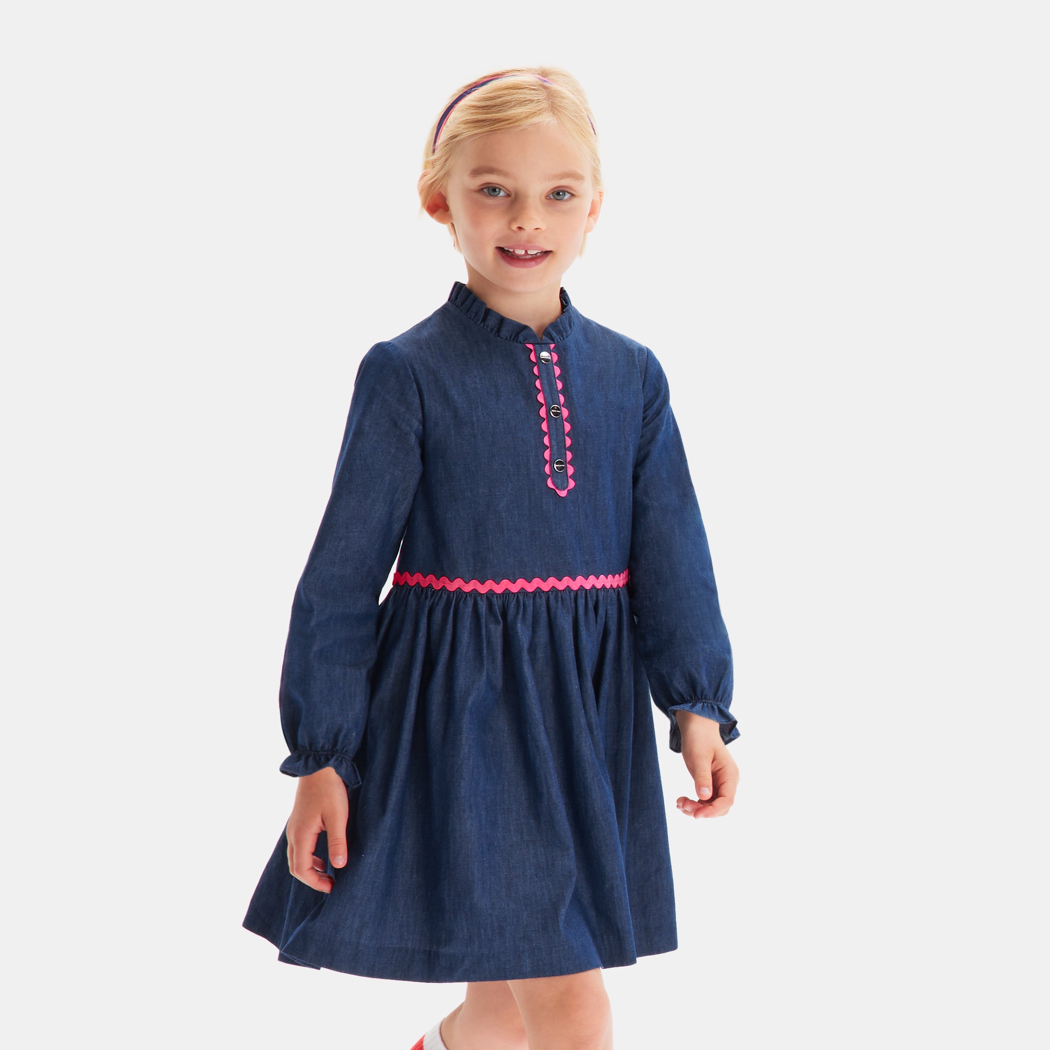 Girl denim dress