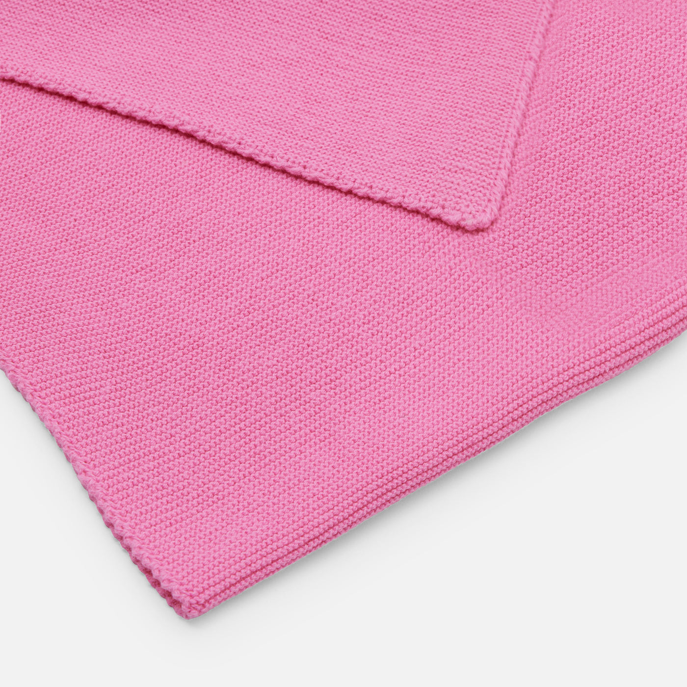 Garter stitch blanket